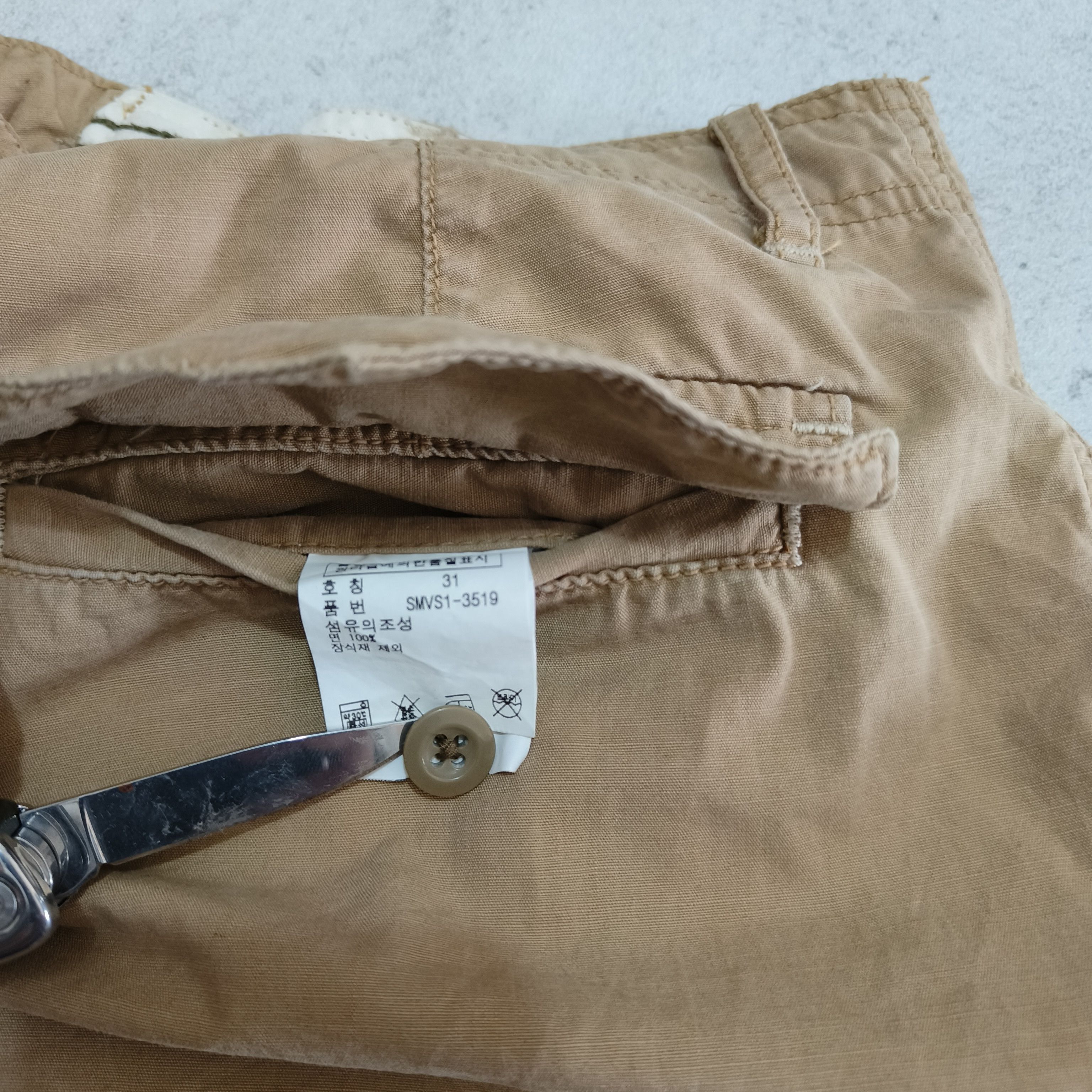 Polo Ralph Lauren Vintage Polo Ralph Lauren PRL Men's Military Cargo Shorts Size US 31 - 9 Thumbnail
