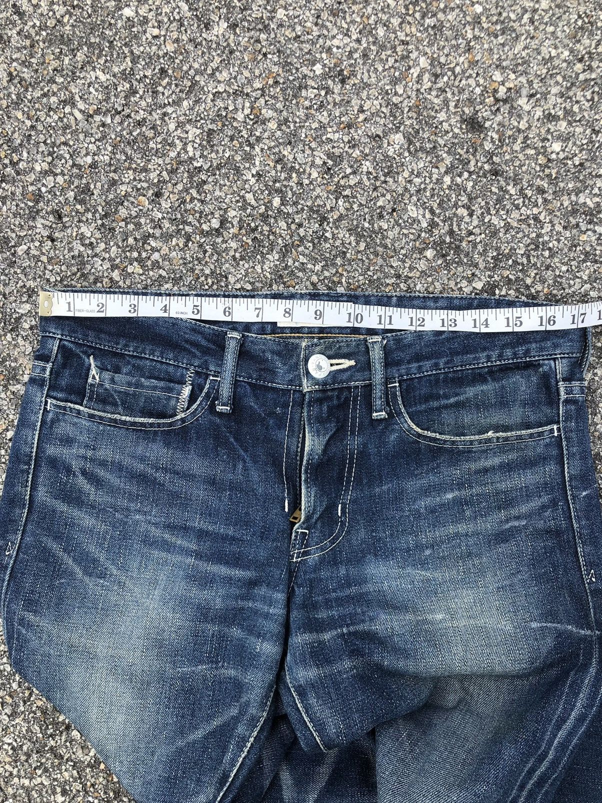 If Six Was Nine Japanese Vanquish Flared Jeans Bootcut Distressed Jeans Size US 34 / EU 50 - 15 Thumbnail