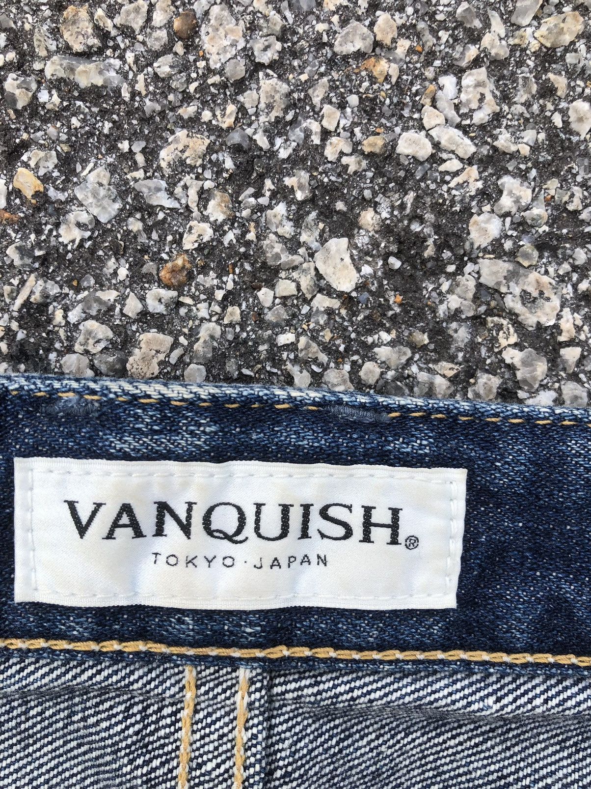 If Six Was Nine Japanese Vanquish Flared Jeans Bootcut Distressed Jeans Size US 34 / EU 50 - 12 Thumbnail