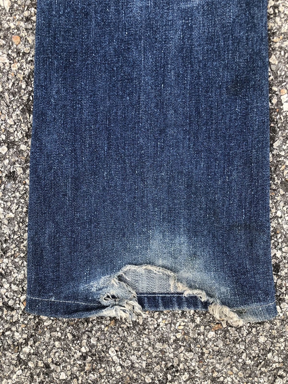 If Six Was Nine Japanese Vanquish Flared Jeans Bootcut Distressed Jeans Size US 34 / EU 50 - 9 Thumbnail