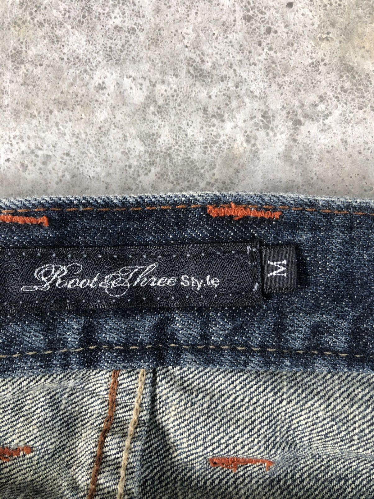 If Six Was Nine Japanese root three Flared Jeans Distressed Jeans Size US 32 / EU 48 - 13 Thumbnail