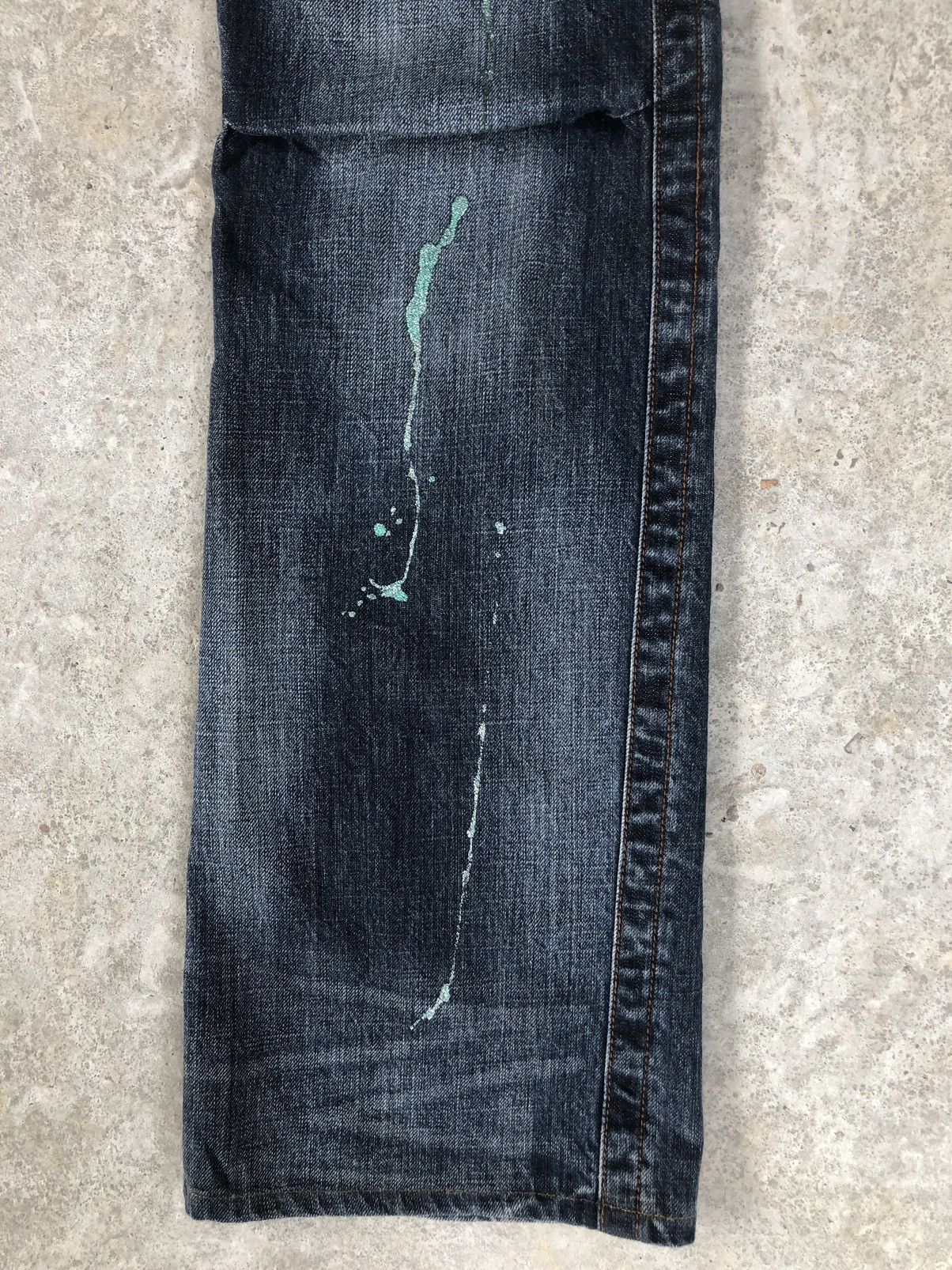 If Six Was Nine Japanese root three Flared Jeans Distressed Jeans Size US 32 / EU 48 - 7 Thumbnail