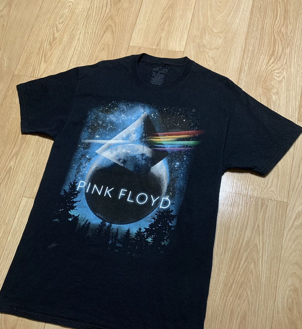 T-Shirt Pink Floyd 50th Prism Logo Unisex Noir - Pink Floyd - Objet dérivé - Achat & prix