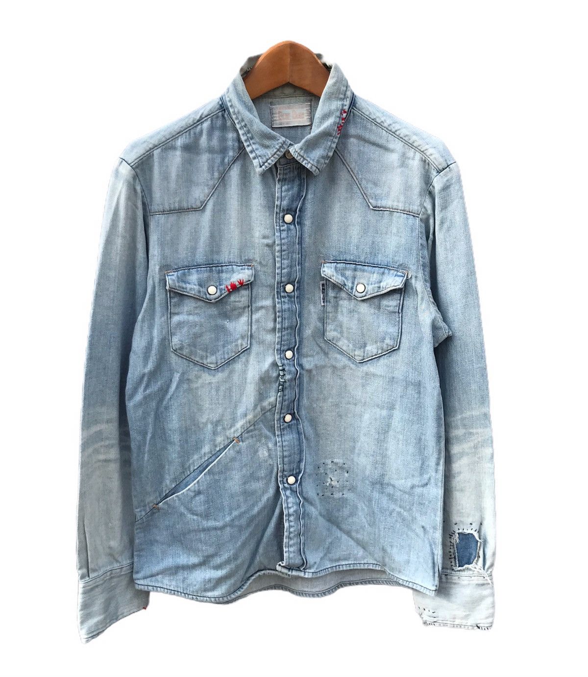 Blue Blue Japan Vintage blue blue japan western shirts Size US S / EU 44-46 / 1 - 1 Thumbnail