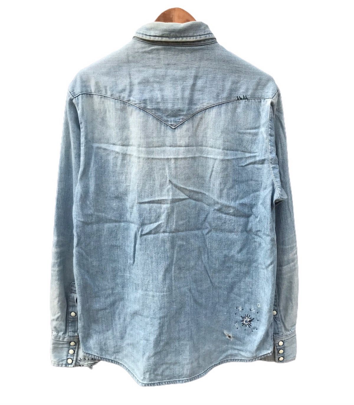 Blue Blue Japan Vintage blue blue japan western shirts Size US S / EU 44-46 / 1 - 4 Thumbnail