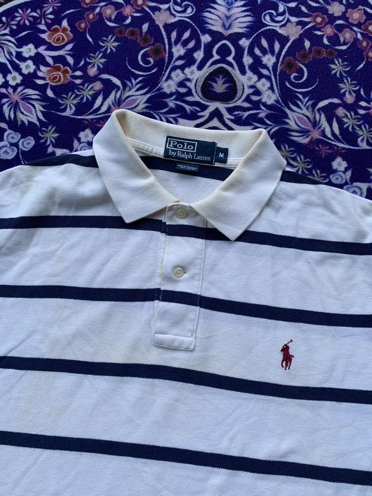 Polo Ralph Lauren × Vintage Vintage Polo Ralph Lauren Long Sleeve Tshirt Size US M / EU 48-50 / 2 - 2 Thumbnail
