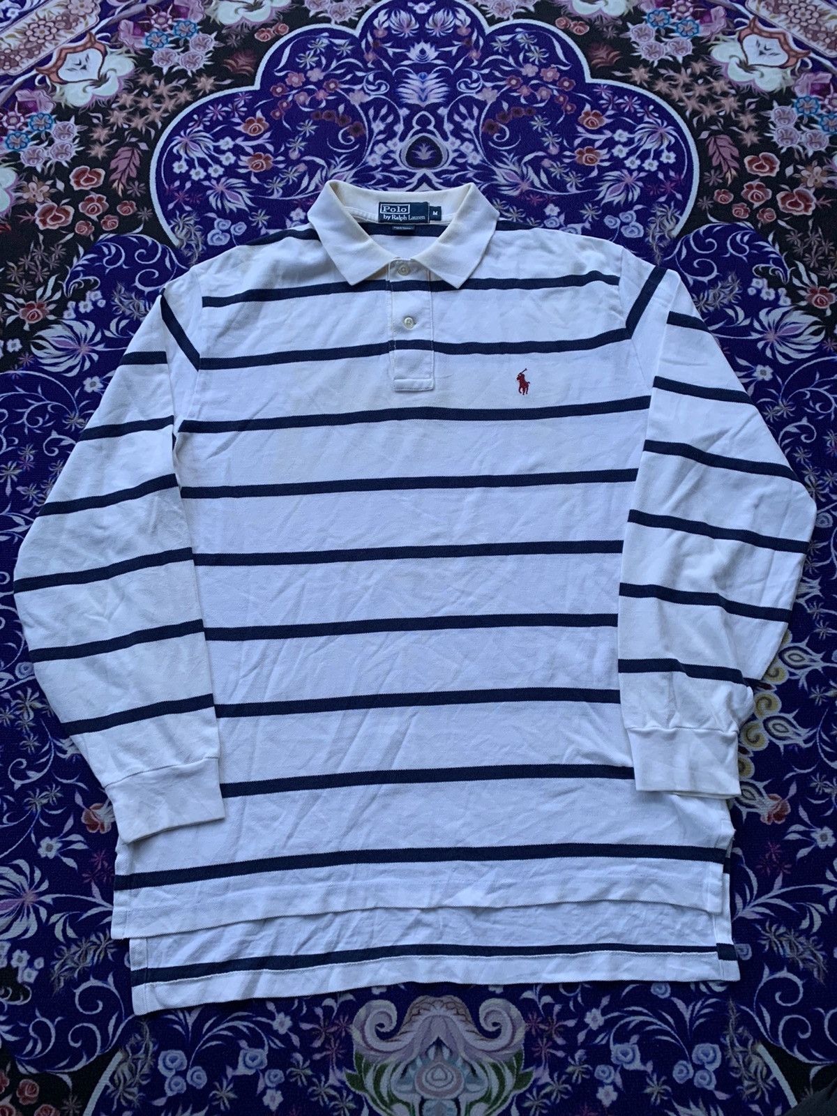 Polo Ralph Lauren × Vintage Vintage Polo Ralph Lauren Long Sleeve Tshirt Size US M / EU 48-50 / 2 - 1 Thumbnail