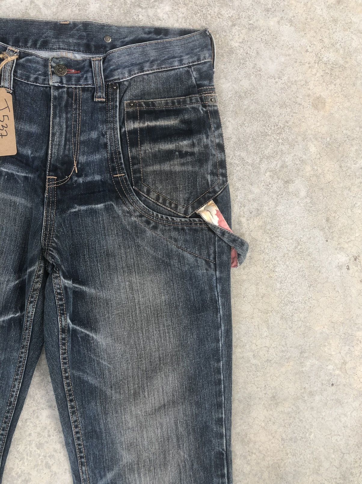 PPFM PPFM Distressed Jeans Parachute Bondage Size US 32 / EU 48 - 5 Thumbnail