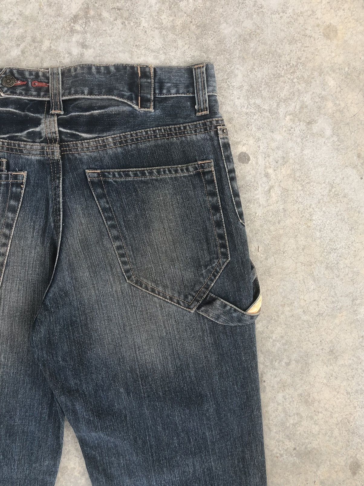 PPFM PPFM Distressed Jeans Parachute Bondage Size US 32 / EU 48 - 12 Thumbnail