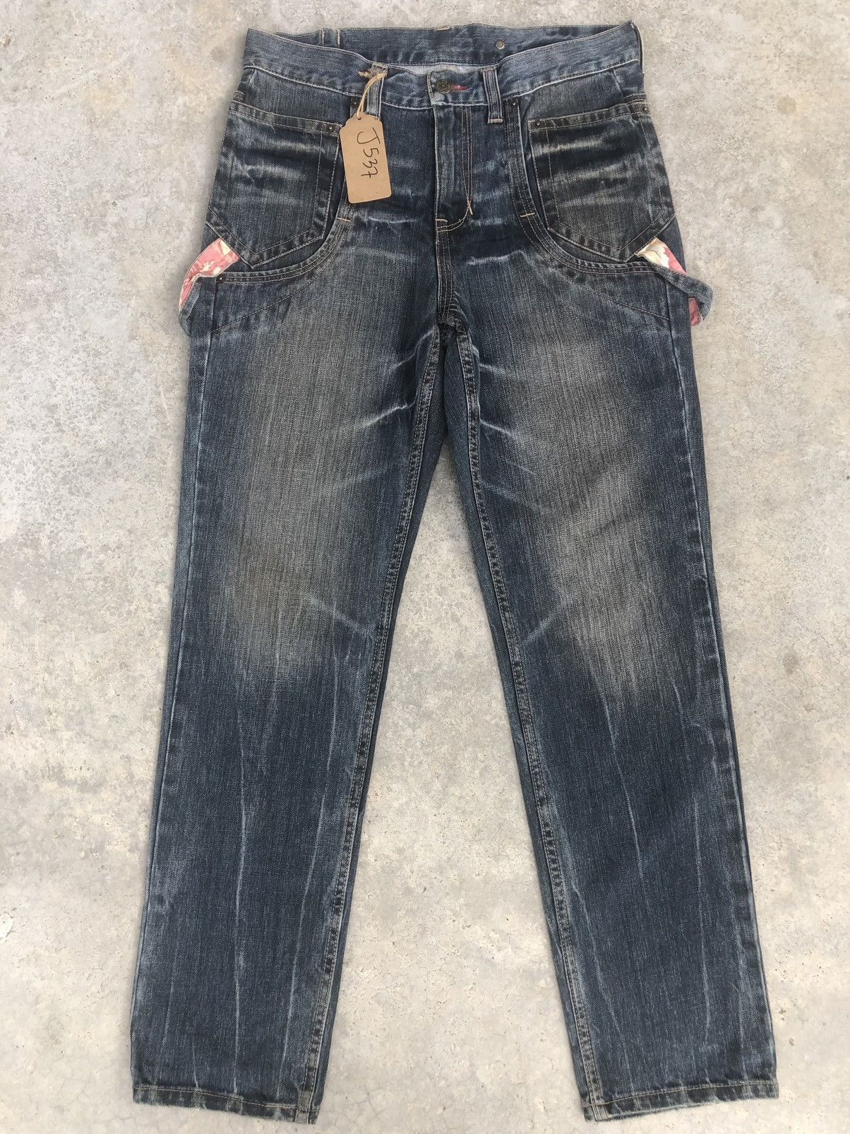 PPFM PPFM Distressed Jeans Parachute Bondage Size US 32 / EU 48 - 1 Thumbnail