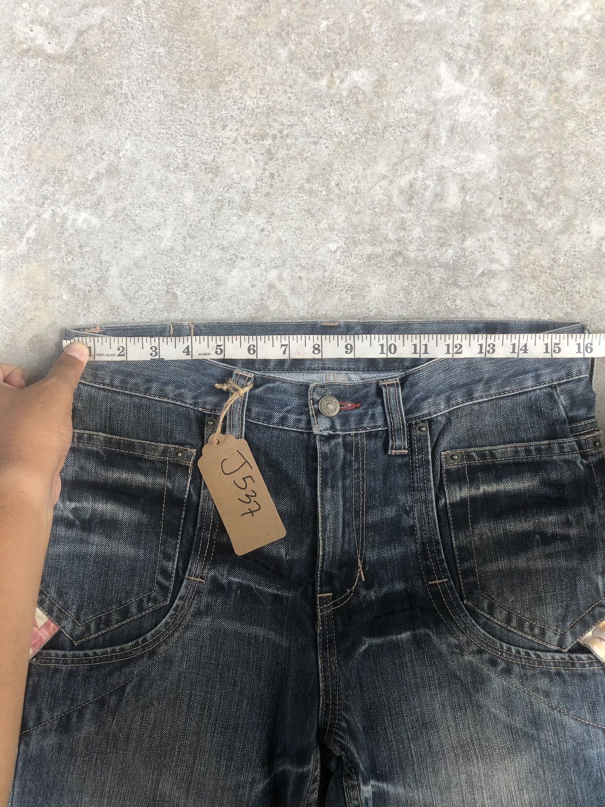 PPFM PPFM Distressed Jeans Parachute Bondage Size US 32 / EU 48 - 18 Thumbnail