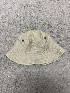 90s Streetwear Distressed Blank Bucket Boonie Hat Cap Beige Cotton L/XL,  Vintage Fishing Bucket Hat, 1990s Boonie Hat, 1990s Jungle Hat Cap