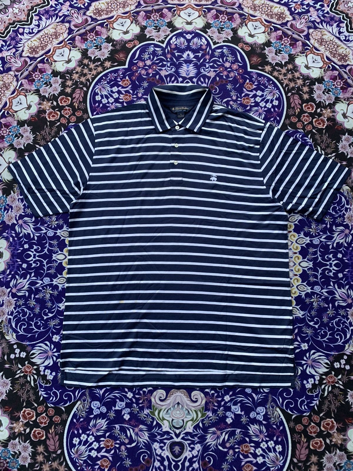 Designer × Japanese Brand Vintage Brooks Brothers Polo Tshirt Size US XL / EU 56 / 4 - 1 Thumbnail