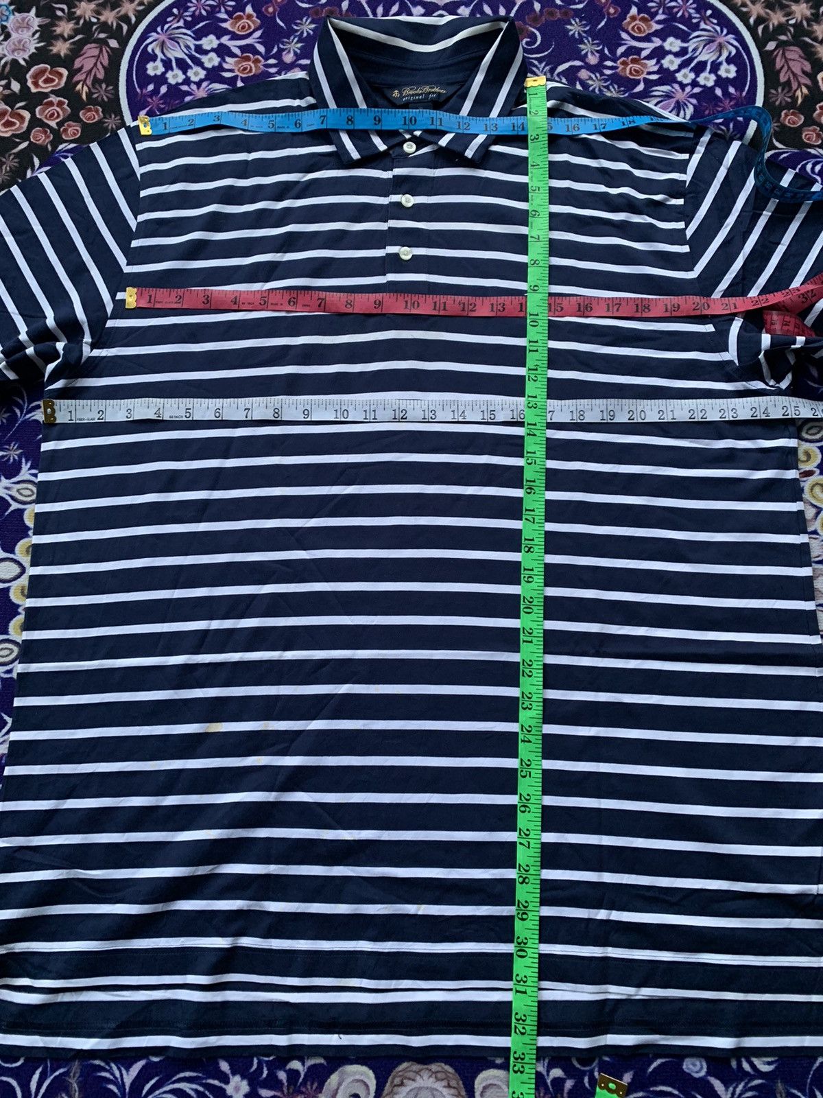 Designer × Japanese Brand Vintage Brooks Brothers Polo Tshirt Size US XL / EU 56 / 4 - 6 Thumbnail