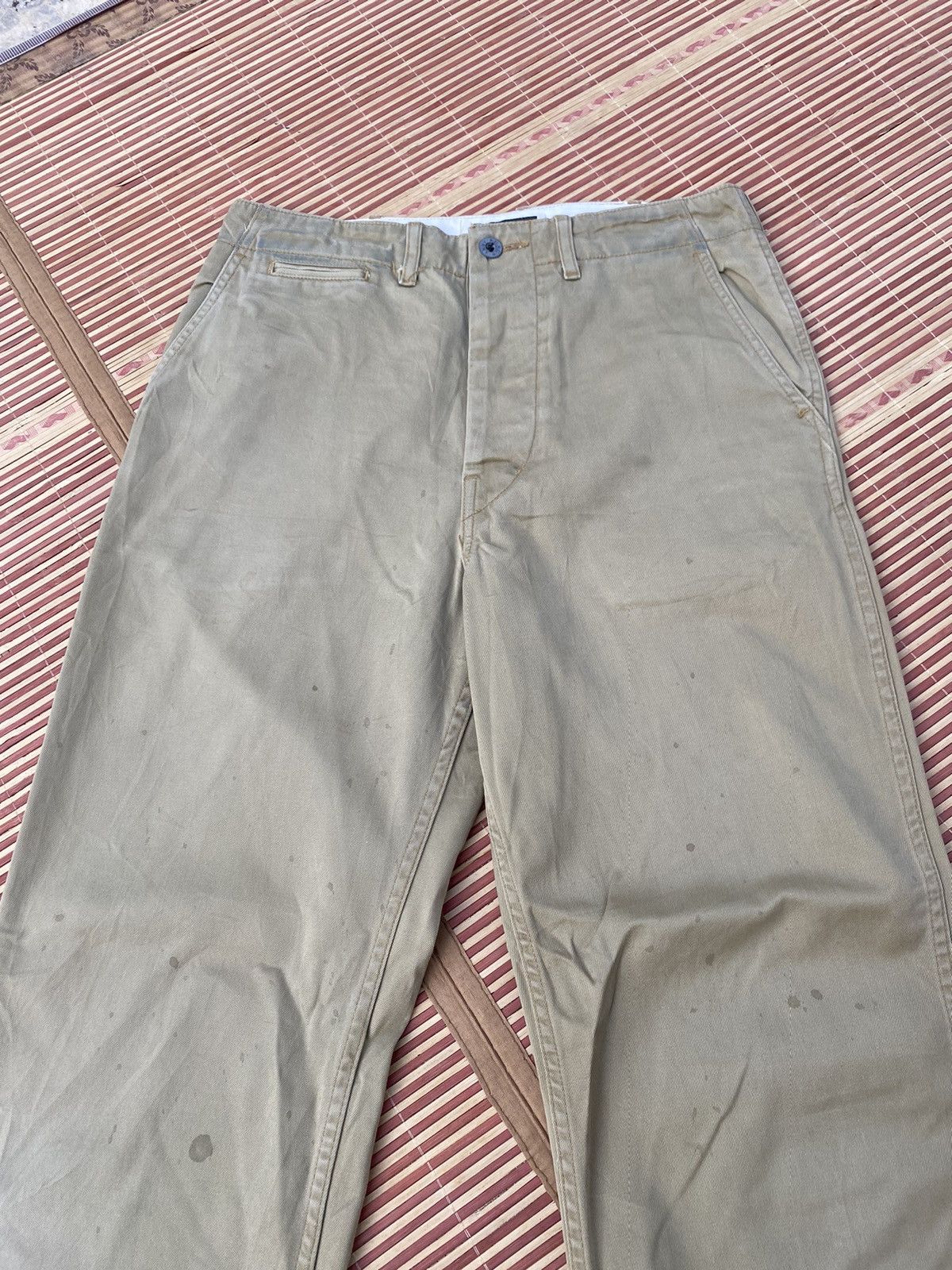 Pherrow's Vintage Pherrows 41-M Chino Army Trousers Size US 29 - 3 Thumbnail