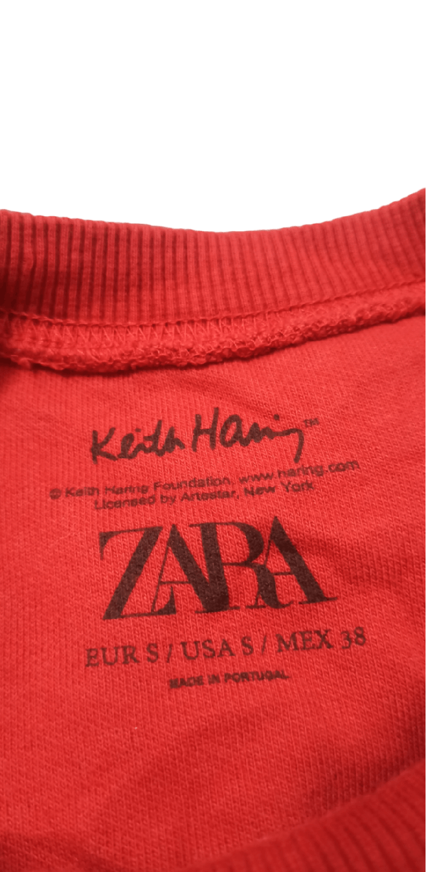 Keith Haring × Zara Keith Haring × Zara Embroidered Bug Logo Sweatshirt Size US S / EU 44-46 / 1 - 6 Thumbnail