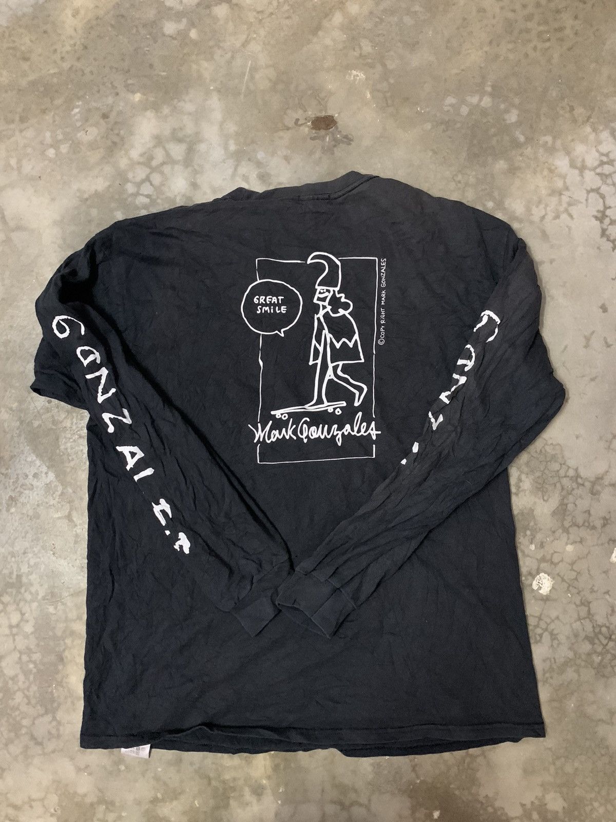 Other Nice Mark Gonzales X Antiqulothes Long Sleeve T Shirt Size US L / EU 52-54 / 3 - 6 Thumbnail