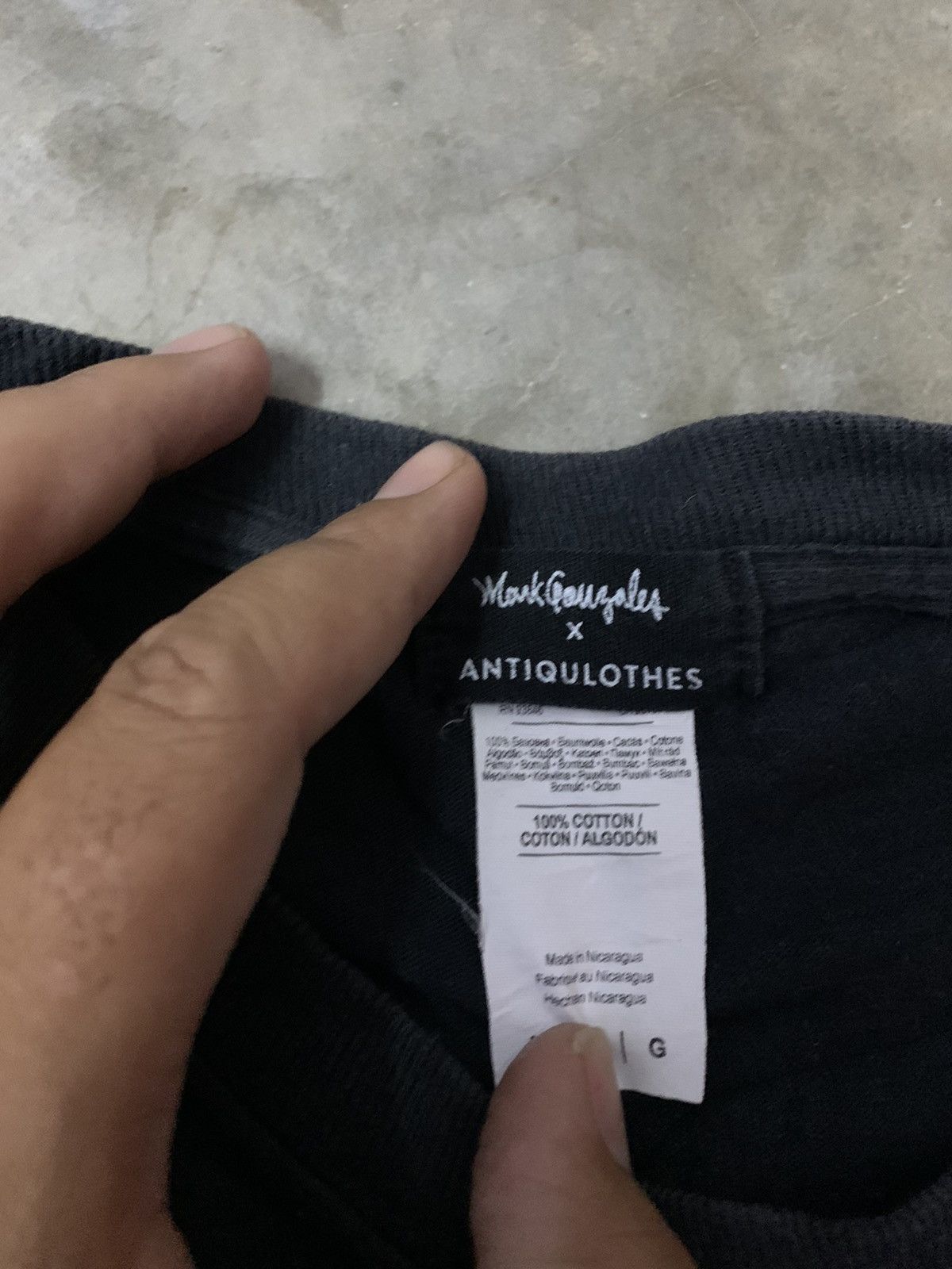 Other Nice Mark Gonzales X Antiqulothes Long Sleeve T Shirt Size US L / EU 52-54 / 3 - 5 Thumbnail
