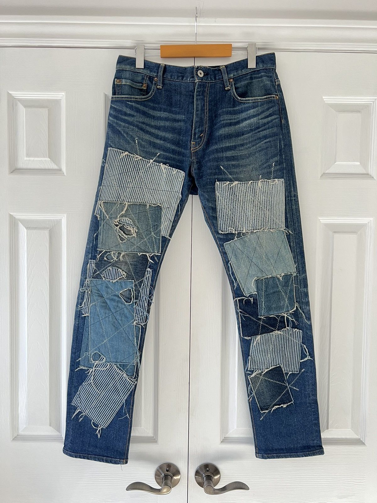 Junya Watanabe Junya Watanabe x Levi’s SS’18 Patchwork Denim | Grailed