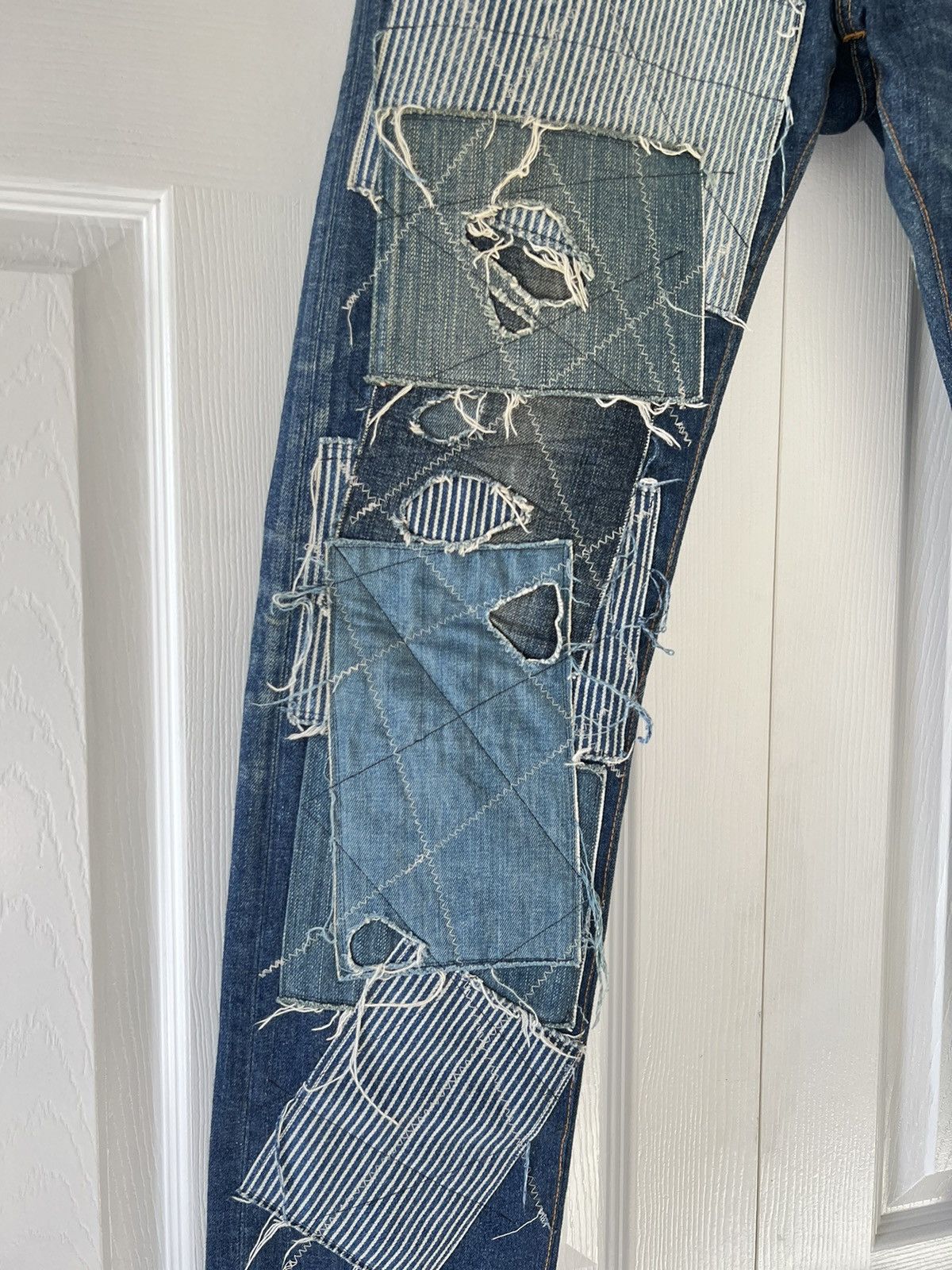 Comme des Garcons × Junya Watanabe × Levi's Junya Watanabe x Levi’s SS’18 Patchwork Denim Size US 33 - 2 Thumbnail