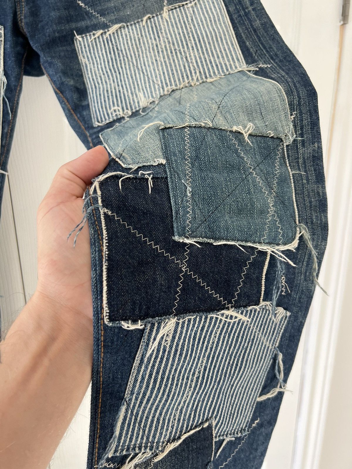 Comme des Garcons × Junya Watanabe × Levi's Junya Watanabe x Levi’s SS’18 Patchwork Denim Size US 33 - 3 Thumbnail