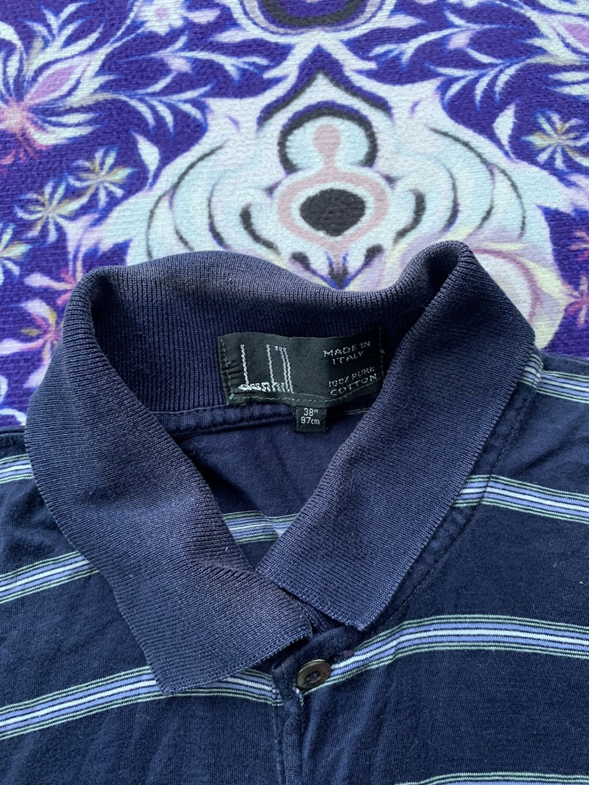 Alfred Dunhill × Designer × Vintage Vintage Dunhill Tshirt Size US M / EU 48-50 / 2 - 5 Thumbnail