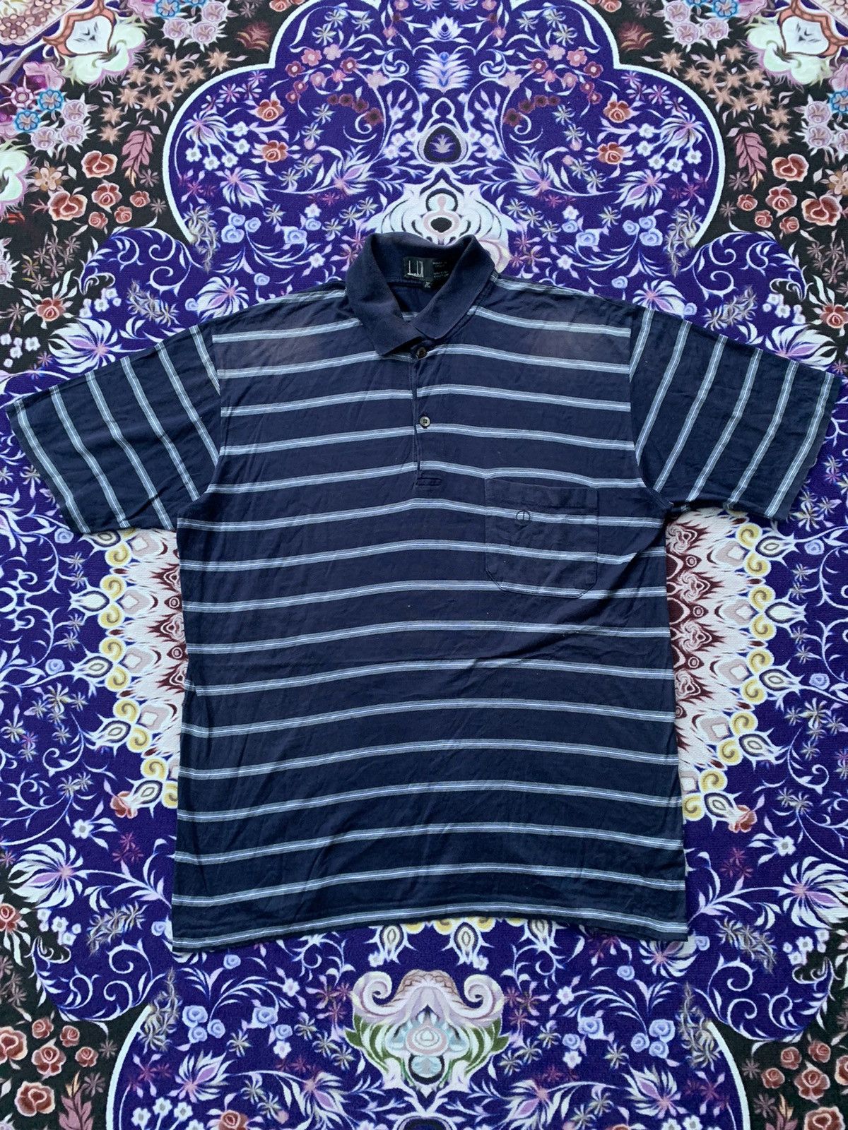 Alfred Dunhill × Designer × Vintage Vintage Dunhill Tshirt Size US M / EU 48-50 / 2 - 1 Thumbnail