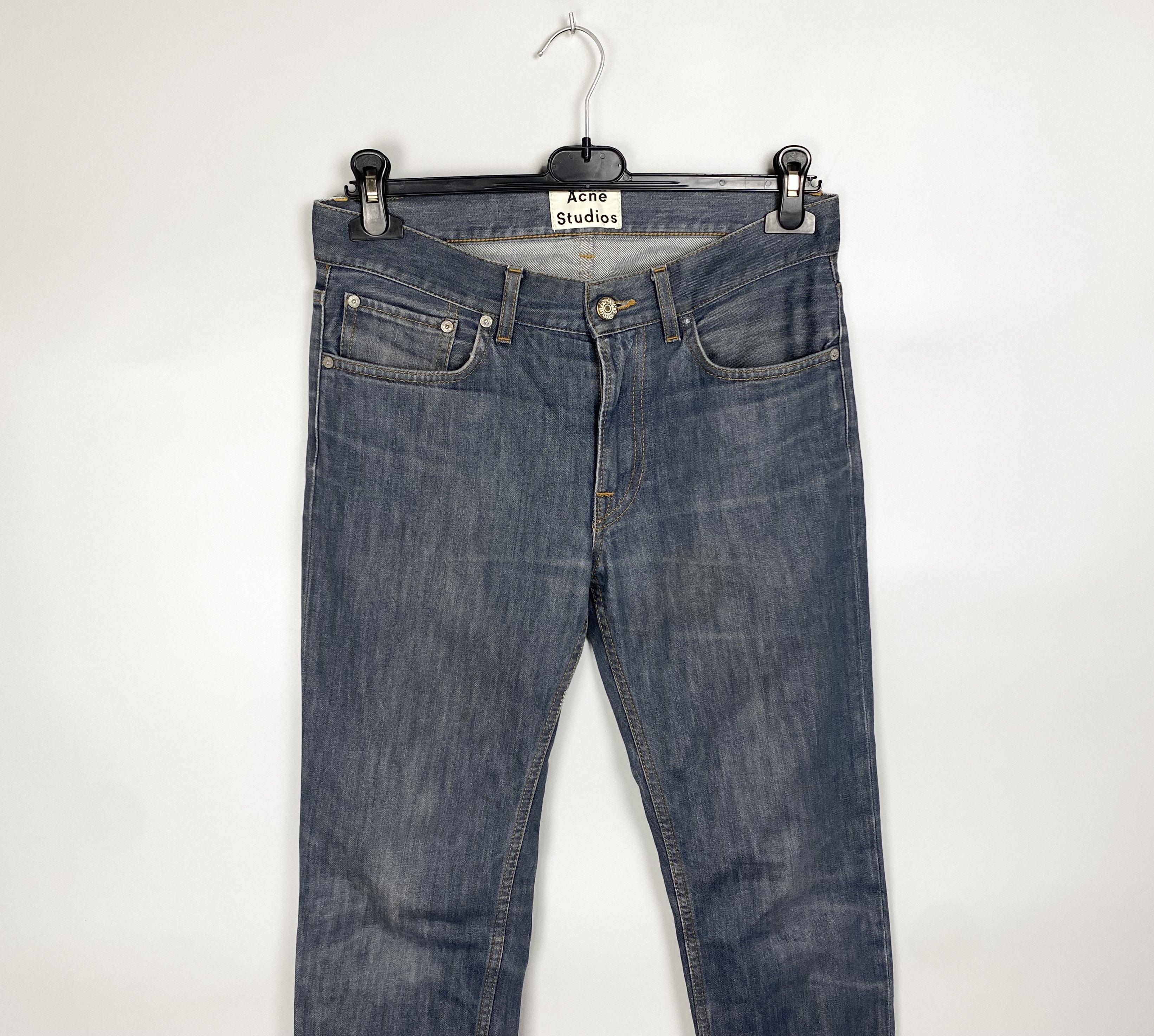 Acne Studios Acne Studios Ace Legend Rinse Jeans W30 L32 Size US 30 / EU 46 - 2 Thumbnail