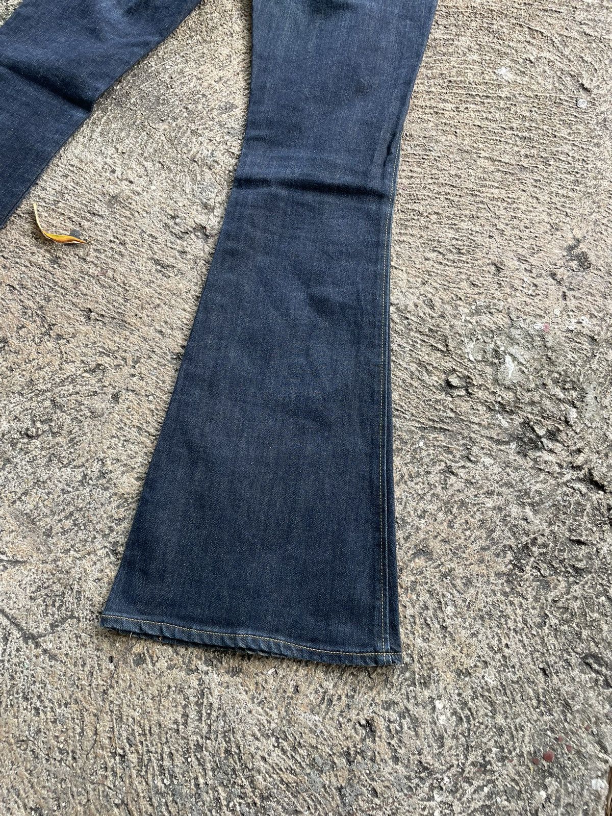 If Six Was Nine × Japanese Brand Flare Jeans Ediconscious Bootcut Jeans Made In Japan Size US 28 / EU 44 - 12 Thumbnail