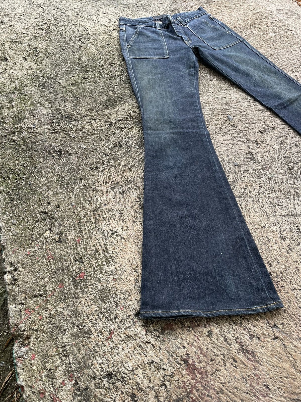 If Six Was Nine × Japanese Brand Flare Jeans Ediconscious Bootcut Jeans Made In Japan Size US 28 / EU 44 - 4 Thumbnail