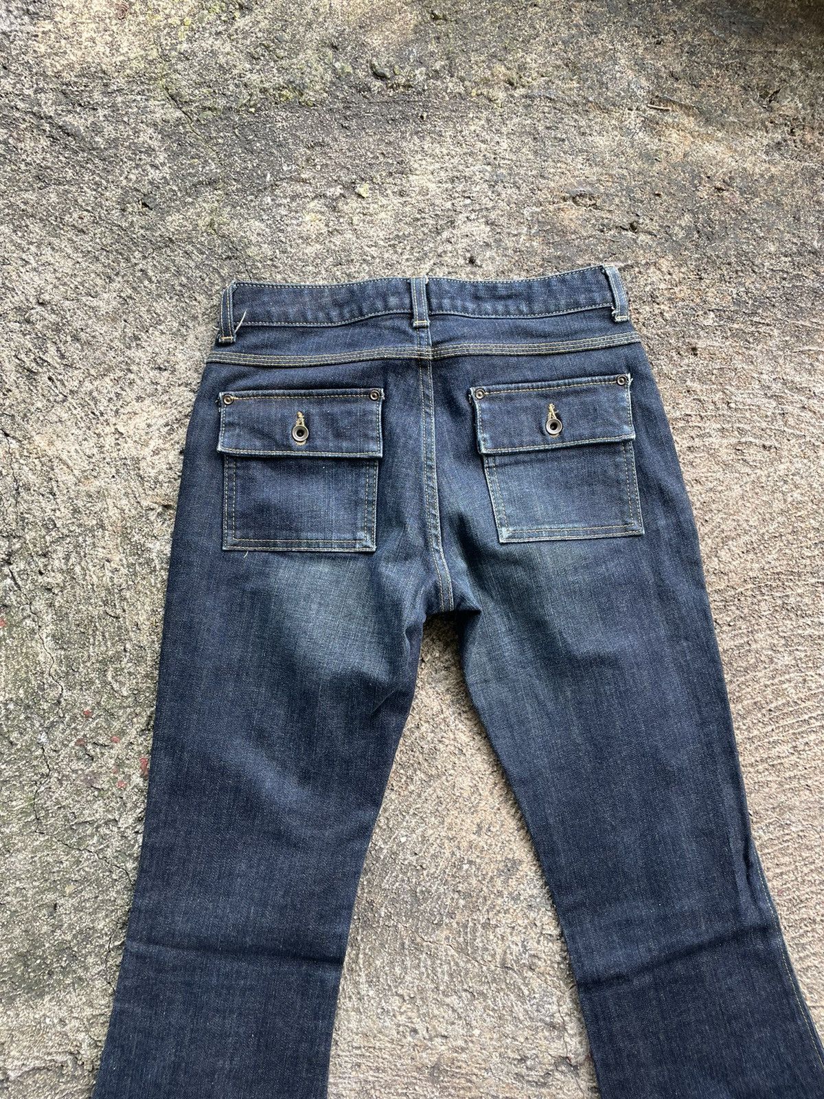 If Six Was Nine × Japanese Brand Flare Jeans Ediconscious Bootcut Jeans Made In Japan Size US 28 / EU 44 - 10 Thumbnail