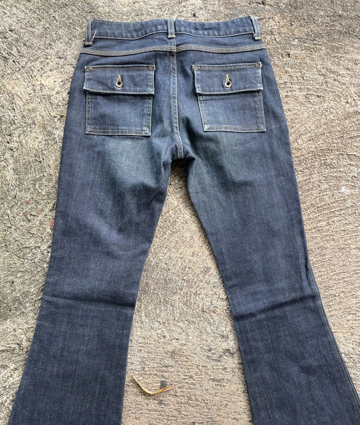 If Six Was Nine × Japanese Brand Flare Jeans Ediconscious Bootcut Jeans Made In Japan Size US 28 / EU 44 - 11 Thumbnail