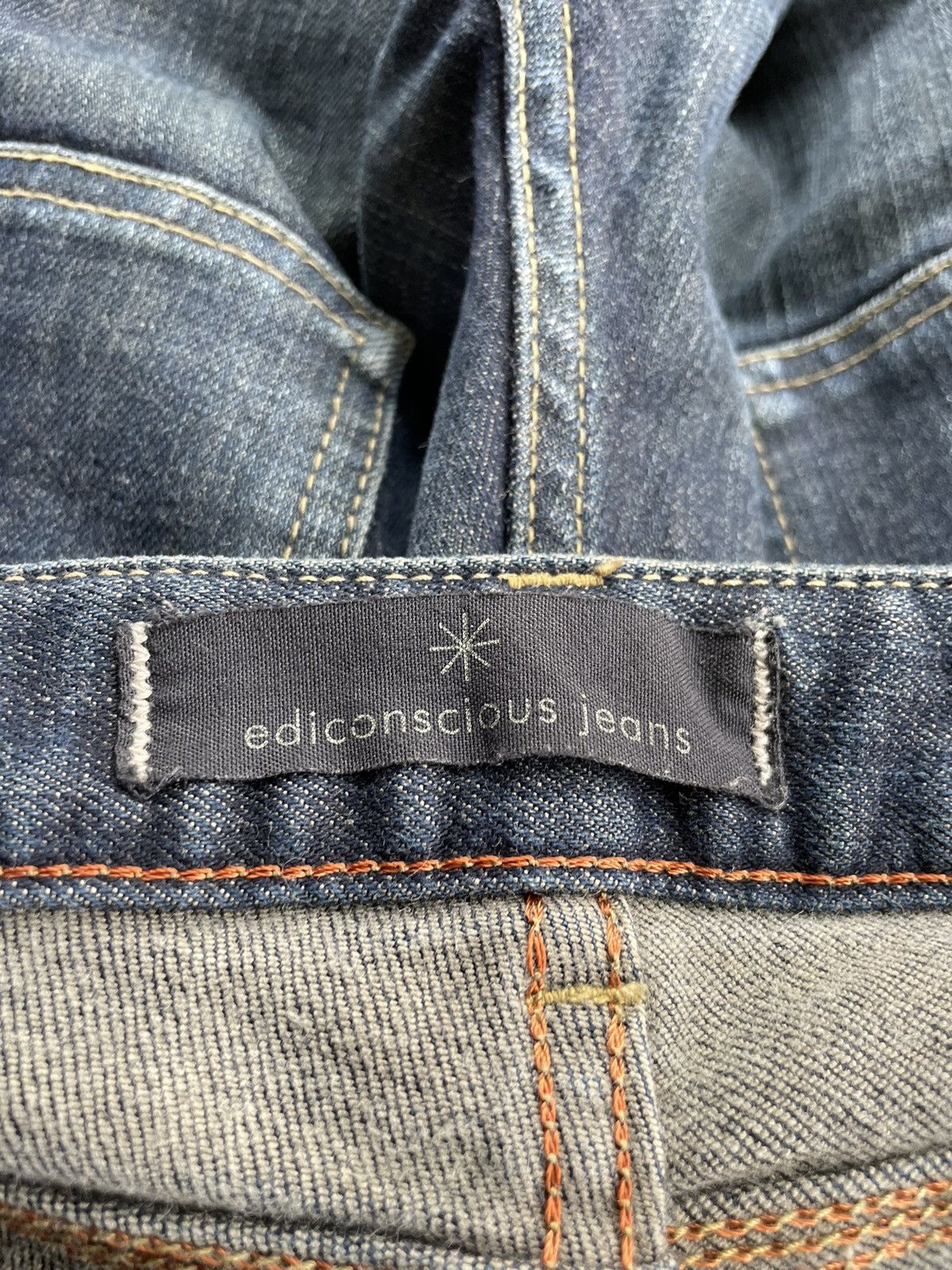 If Six Was Nine × Japanese Brand Flare Jeans Ediconscious Bootcut Jeans Made In Japan Size US 28 / EU 44 - 14 Thumbnail