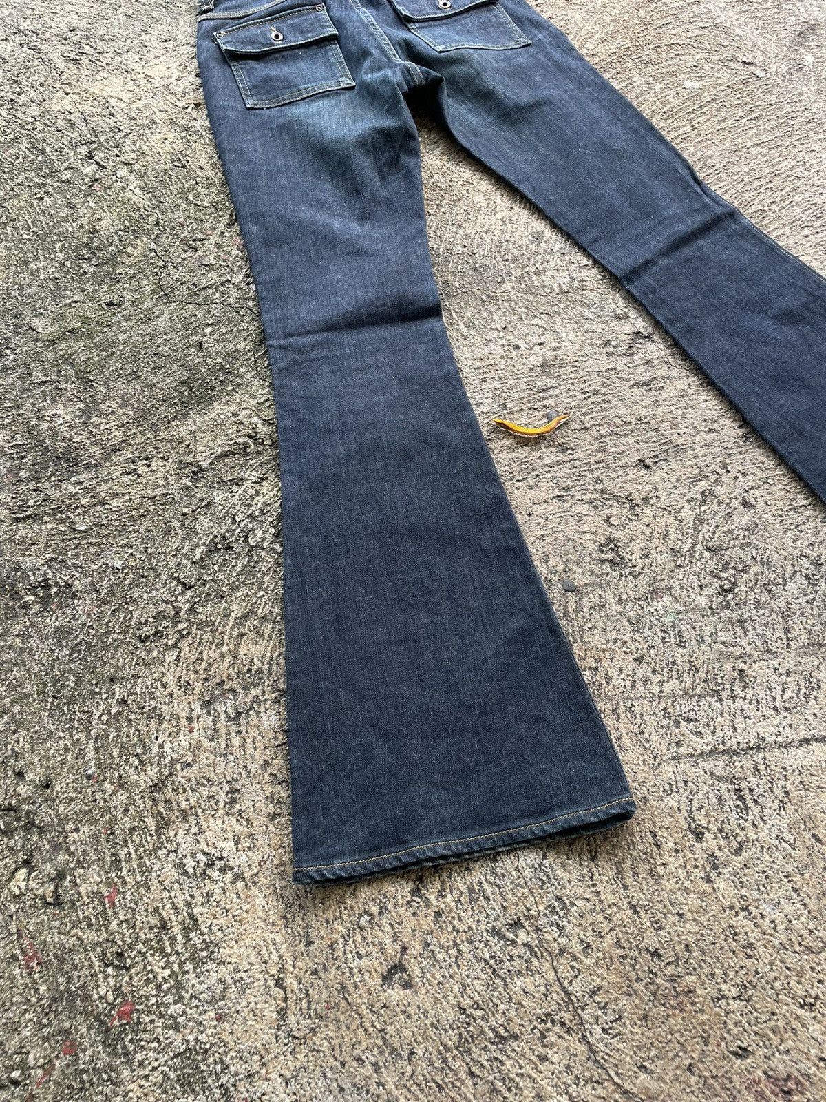 If Six Was Nine × Japanese Brand Flare Jeans Ediconscious Bootcut Jeans Made In Japan Size US 28 / EU 44 - 13 Thumbnail