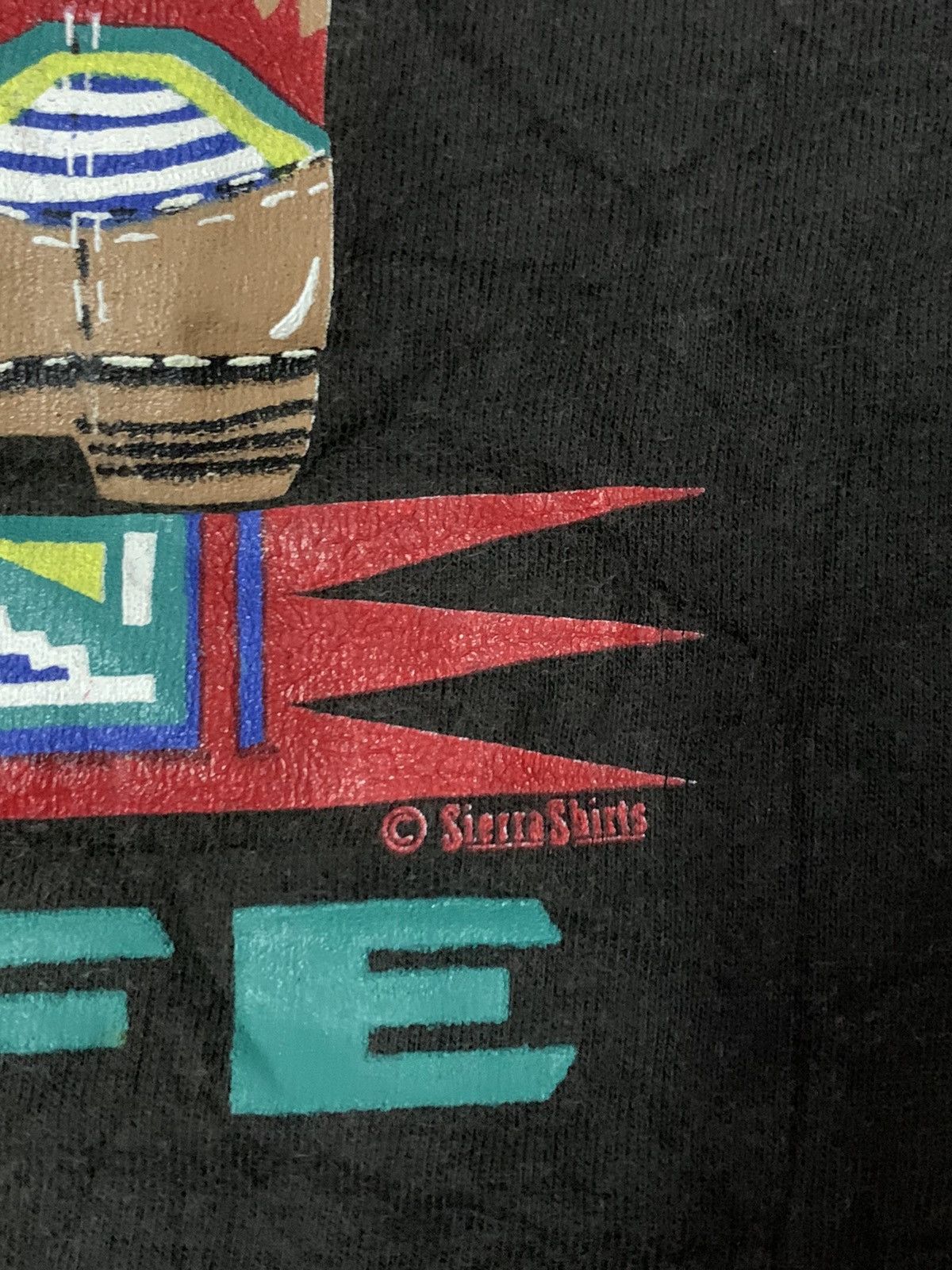 Hanes × Vintage Nice Vintage 90’s Santa Fe T Shirt Size US M / EU 48-50 / 2 - 8 Thumbnail