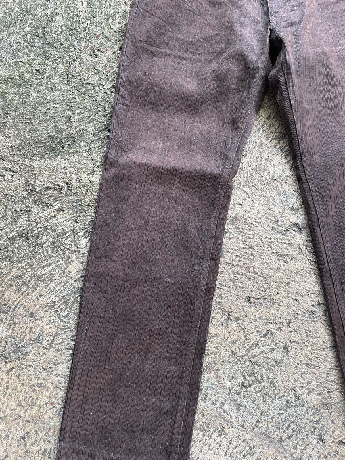 If Six Was Nine × Japanese Brand Jun Men Black Line Ginza Jeans Size US 32 / EU 48 - 4 Thumbnail