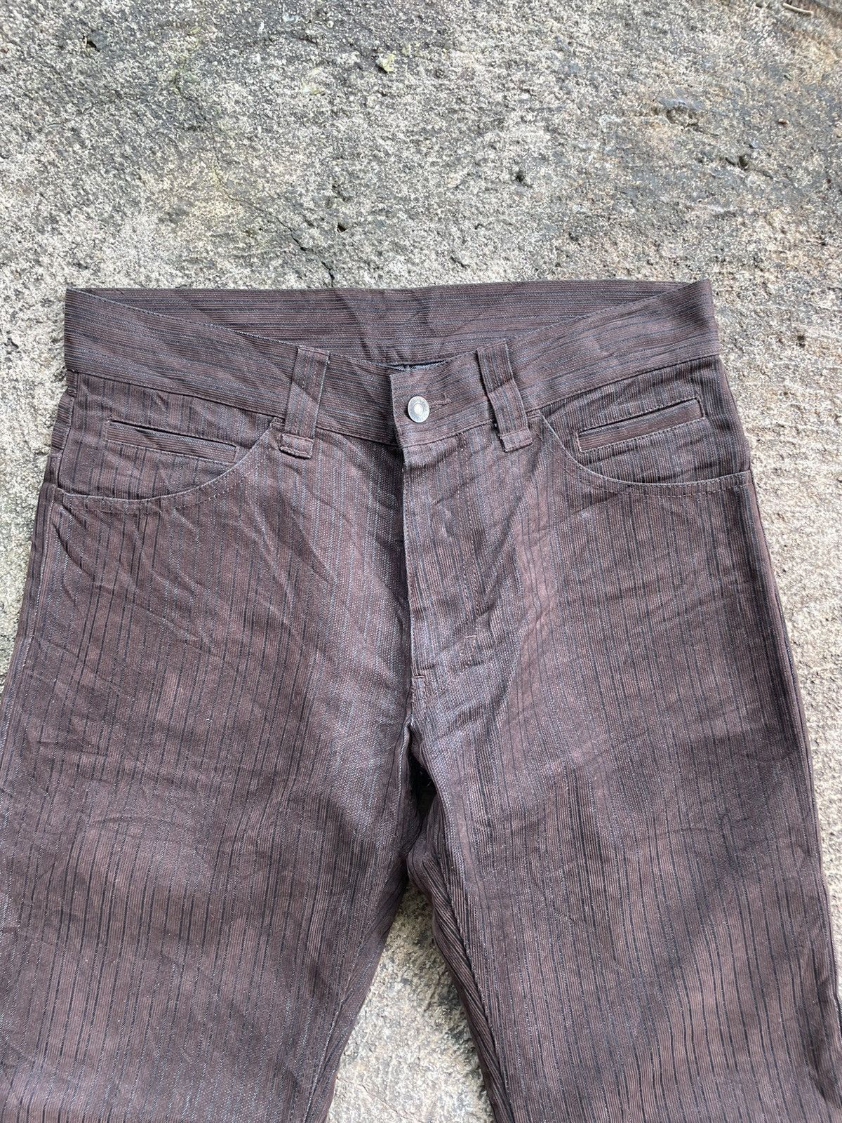 If Six Was Nine × Japanese Brand Jun Men Black Line Ginza Jeans Size US 32 / EU 48 - 2 Thumbnail