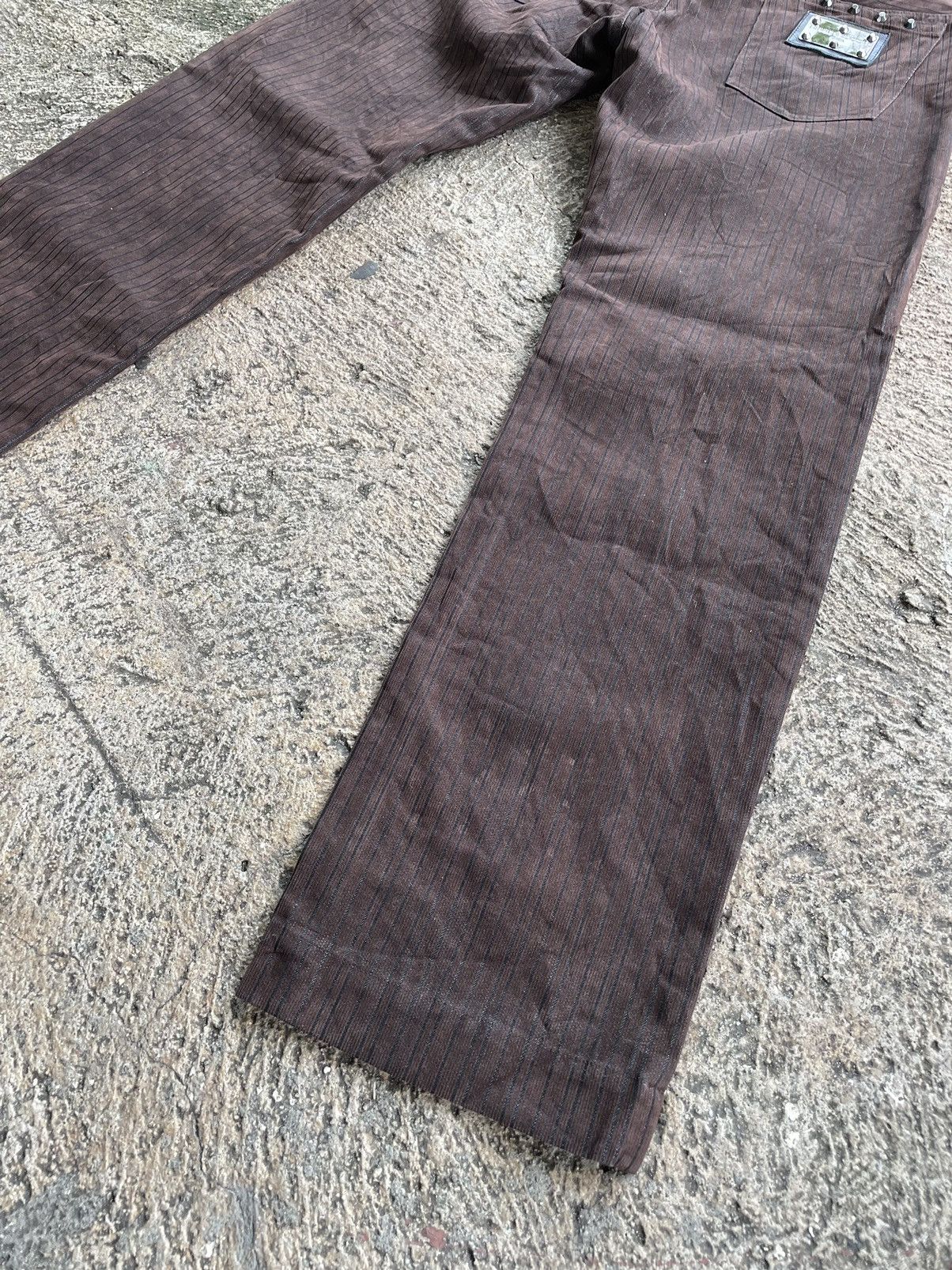 If Six Was Nine × Japanese Brand Jun Men Black Line Ginza Jeans Size US 32 / EU 48 - 13 Thumbnail