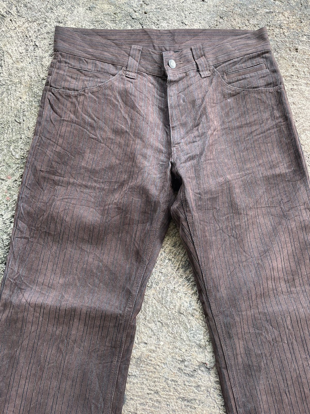If Six Was Nine × Japanese Brand Jun Men Black Line Ginza Jeans Size US 32 / EU 48 - 3 Thumbnail