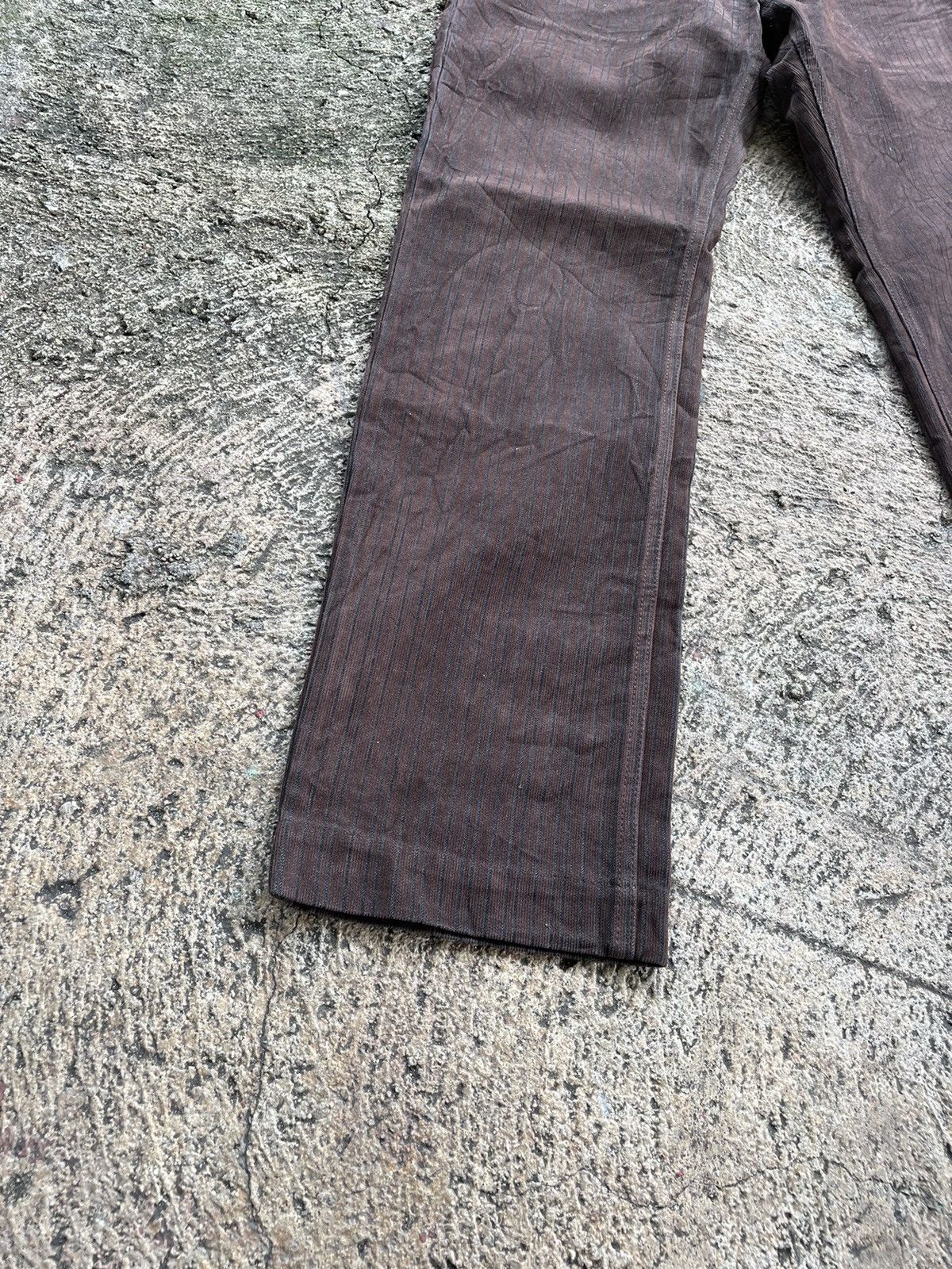 If Six Was Nine × Japanese Brand Jun Men Black Line Ginza Jeans Size US 32 / EU 48 - 7 Thumbnail