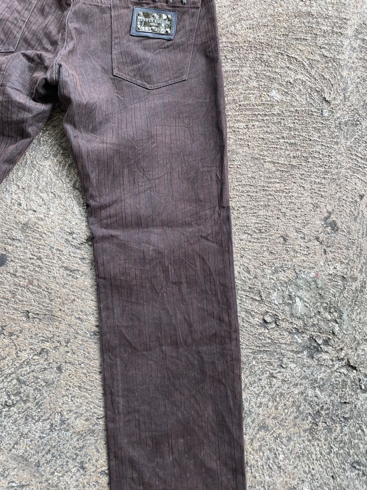 If Six Was Nine × Japanese Brand Jun Men Black Line Ginza Jeans Size US 32 / EU 48 - 10 Thumbnail