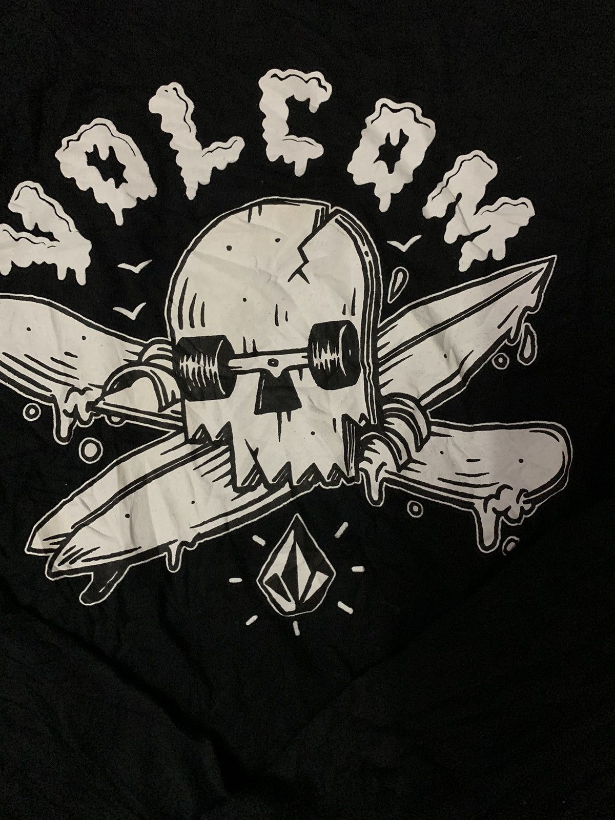 Volcom Nice Skull Printed Volcom T Shirt Size US L / EU 52-54 / 3 - 7 Thumbnail