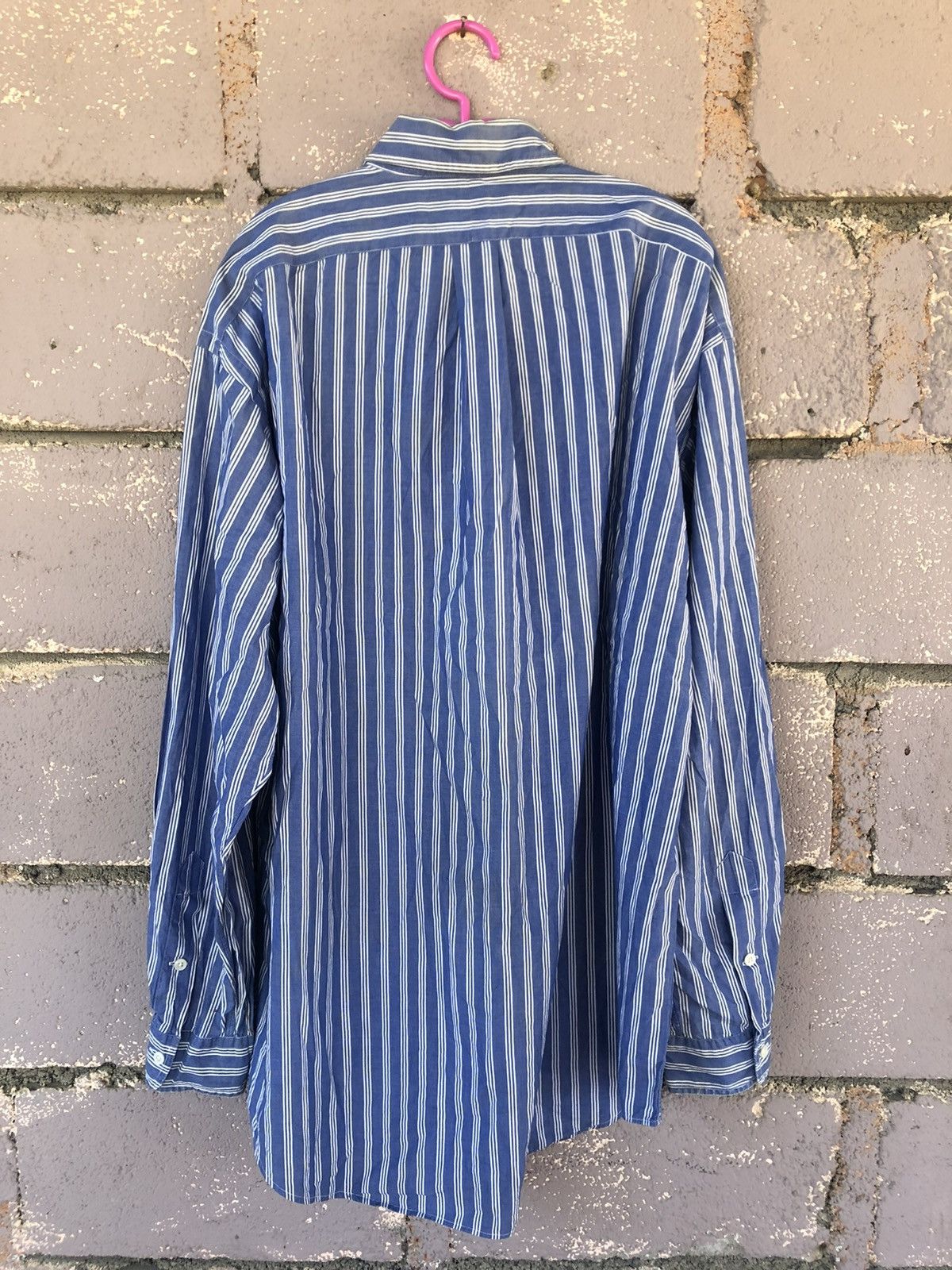 Polo Ralph Lauren Rare 90s Vintage POLO SPORT Ralph Lauren Striped USA Shirt Size US L / EU 52-54 / 3 - 5 Thumbnail