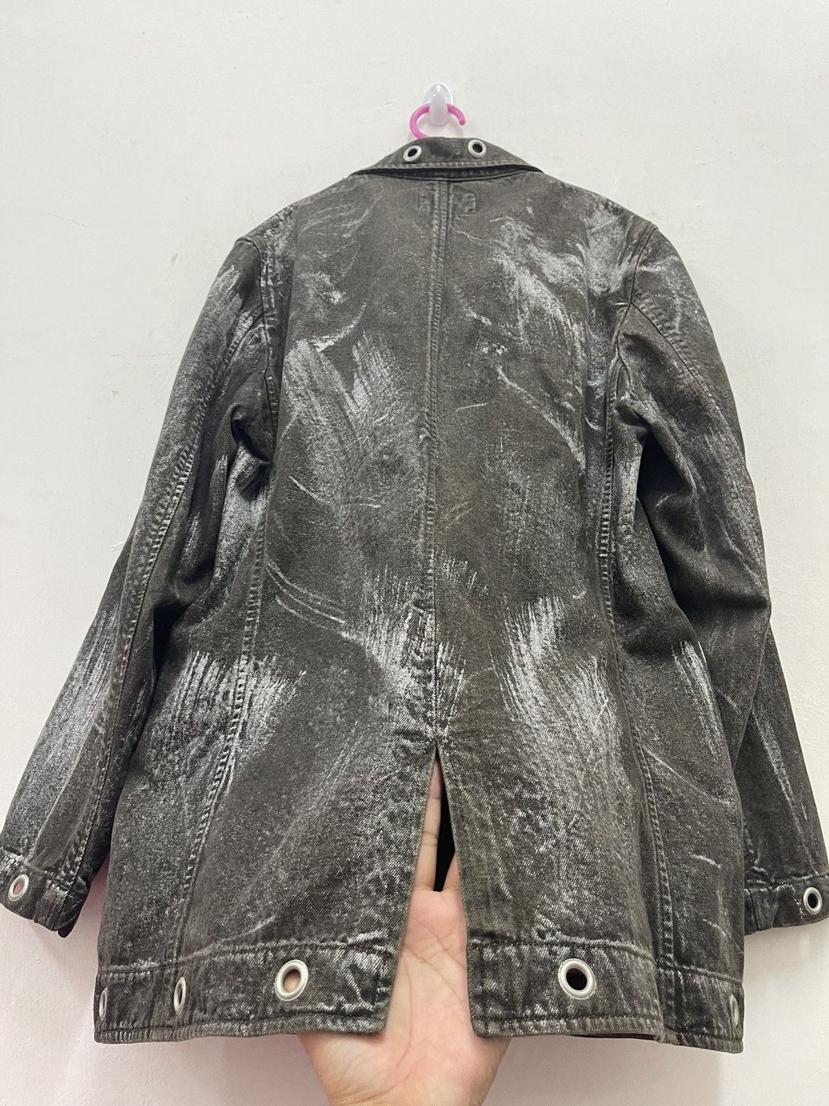 BERNINGS SHO Vintage BERNINGS SHO Paint Splatter Lgb Undercover Goth Punk Size US L / EU 52-54 / 3 - 12 Thumbnail