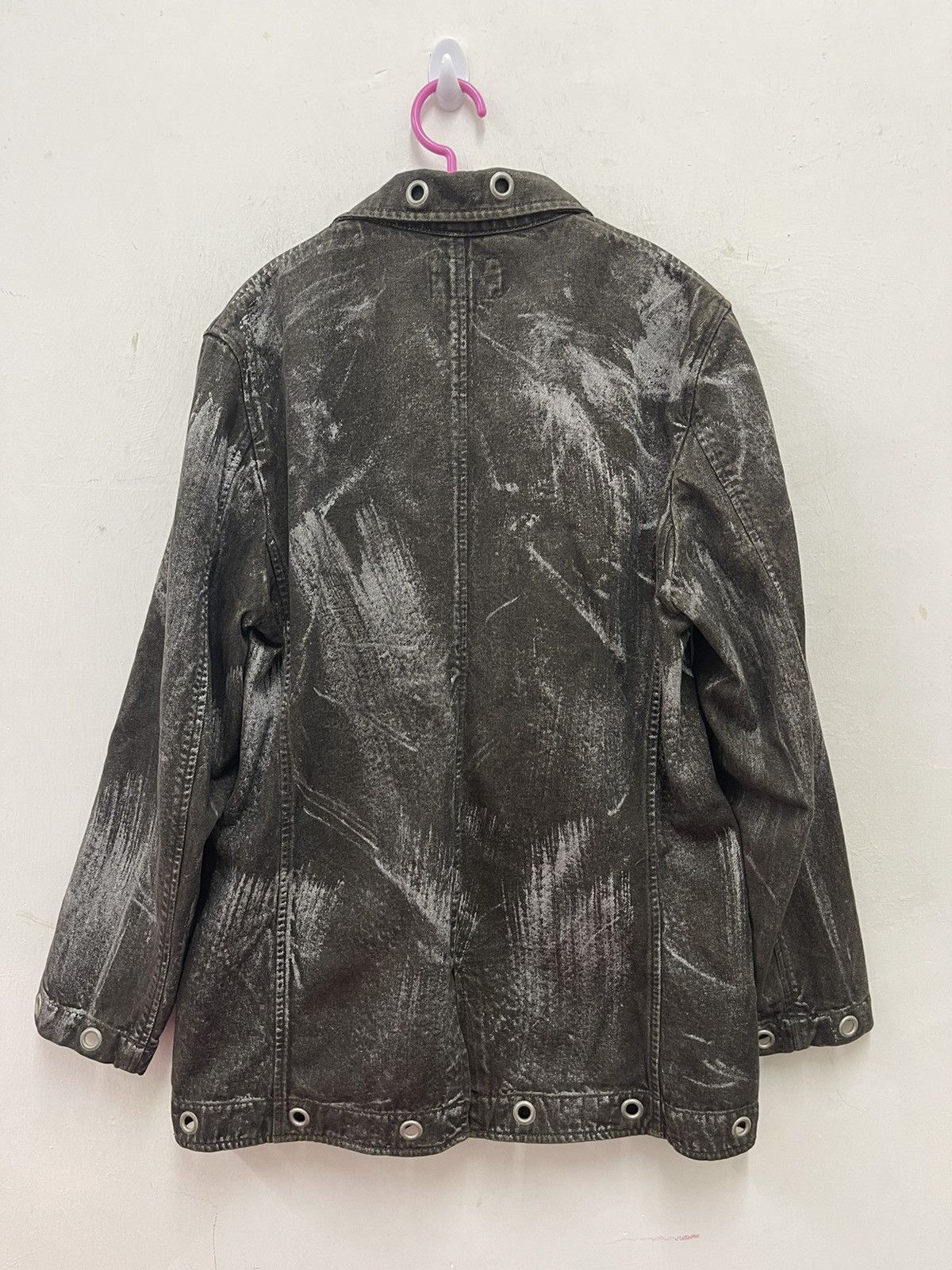 BERNINGS SHO Vintage BERNINGS SHO Paint Splatter Lgb Undercover Goth Punk Size US L / EU 52-54 / 3 - 11 Thumbnail