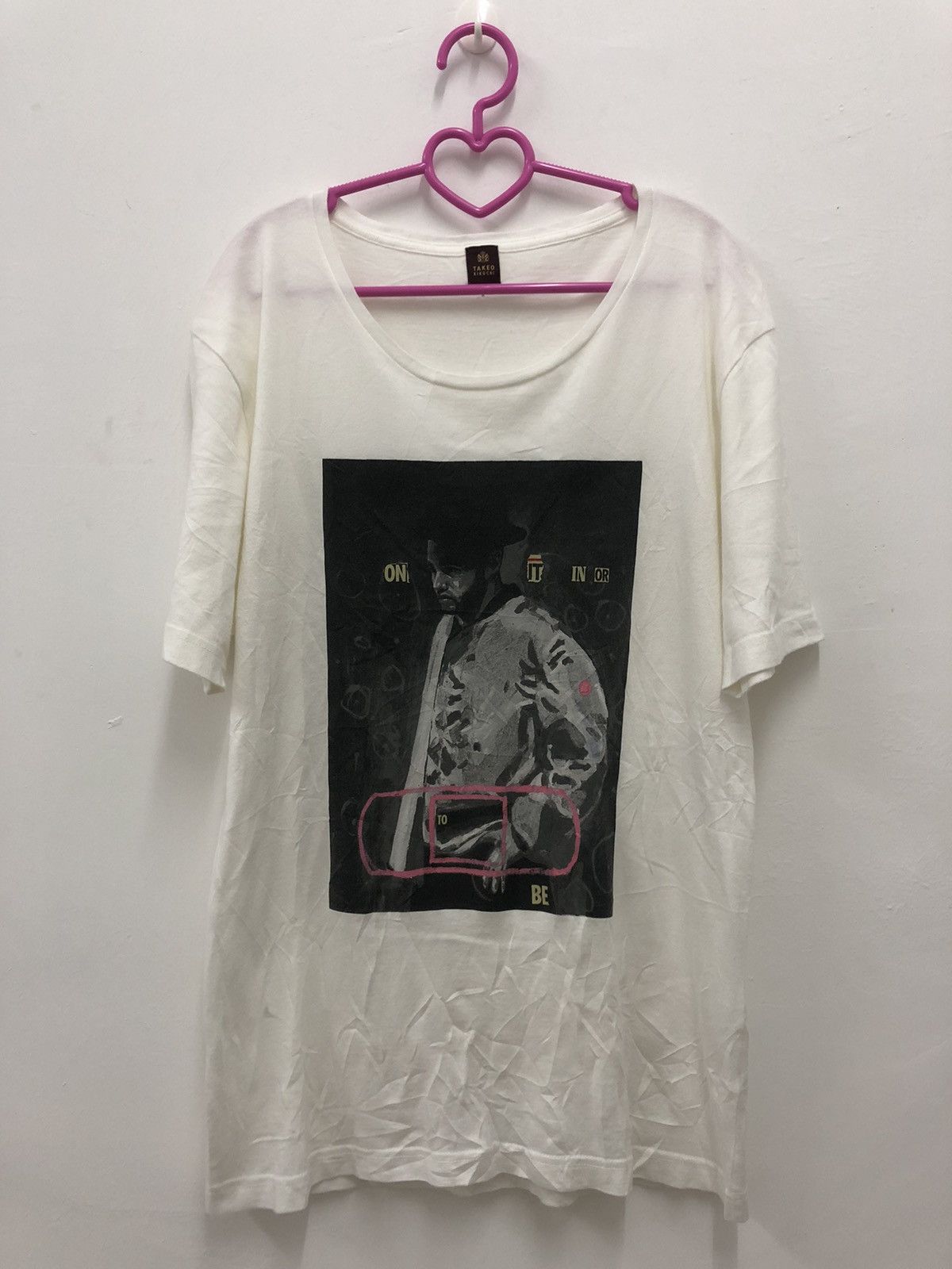 Takeo Kikuchi Rare Vintage TAKEO KIKUCHI by B. K. -13 Art Tee Size US L / EU 52-54 / 3 - 1 Thumbnail