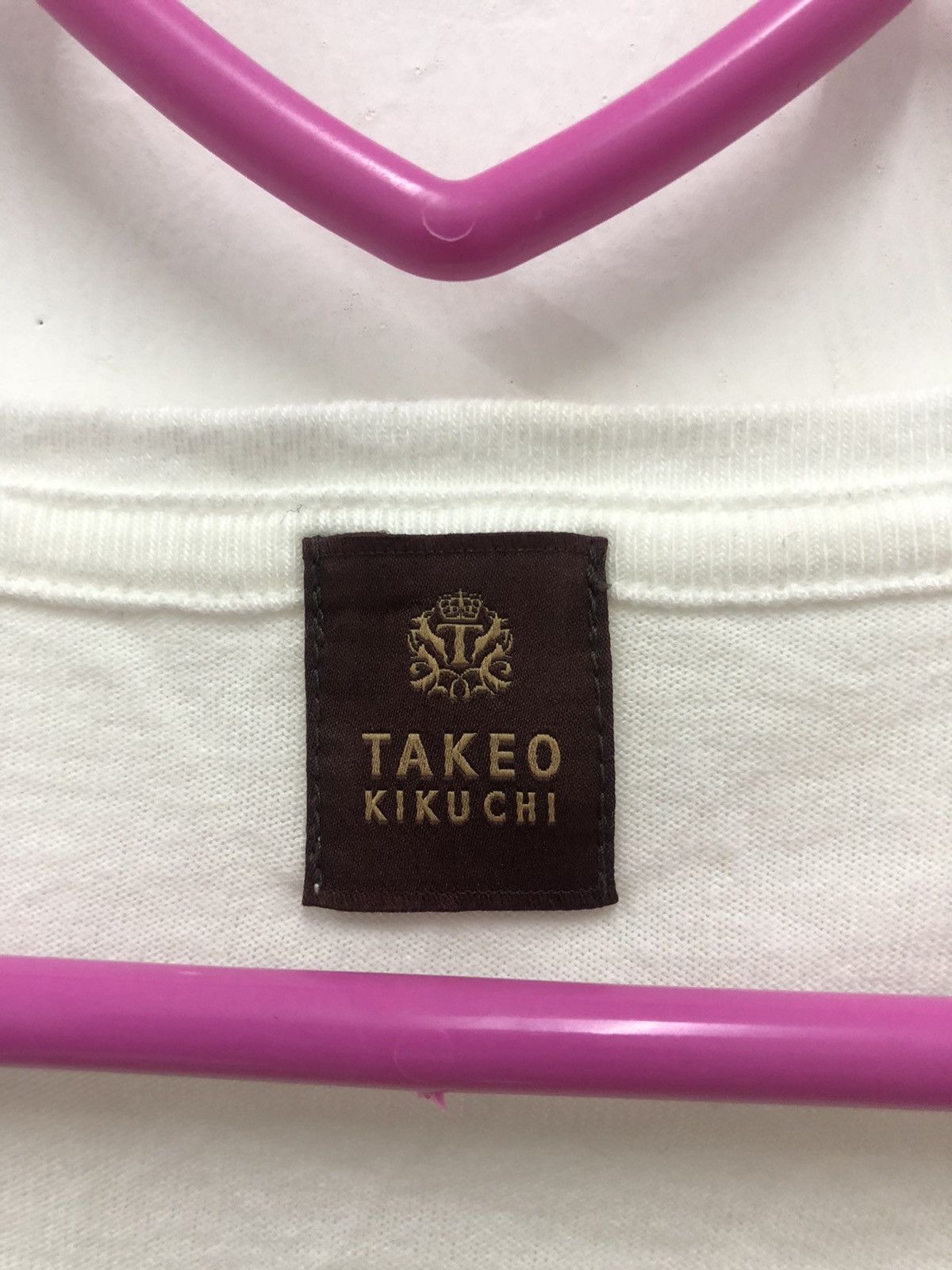 Takeo Kikuchi Rare Vintage TAKEO KIKUCHI by B. K. -13 Art Tee Size US L / EU 52-54 / 3 - 3 Thumbnail