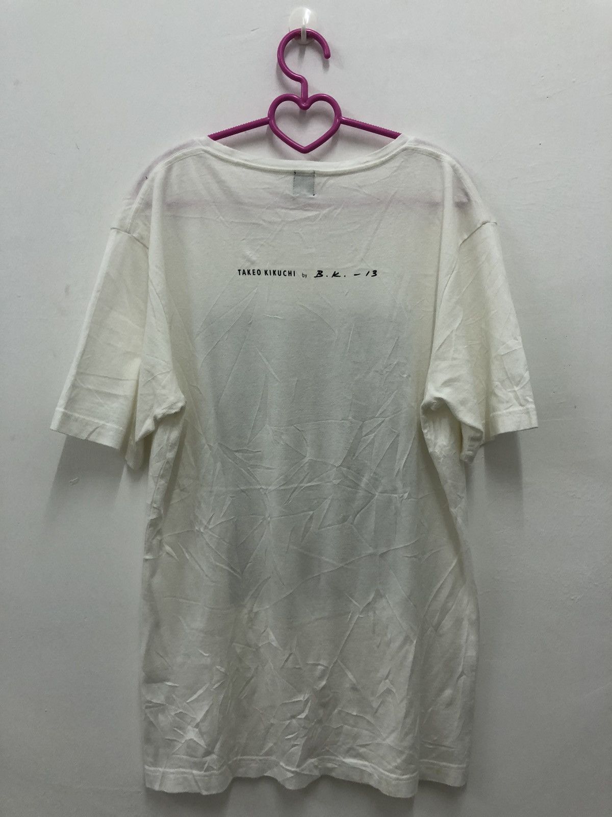 Takeo Kikuchi Rare Vintage TAKEO KIKUCHI by B. K. -13 Art Tee Size US L / EU 52-54 / 3 - 6 Thumbnail