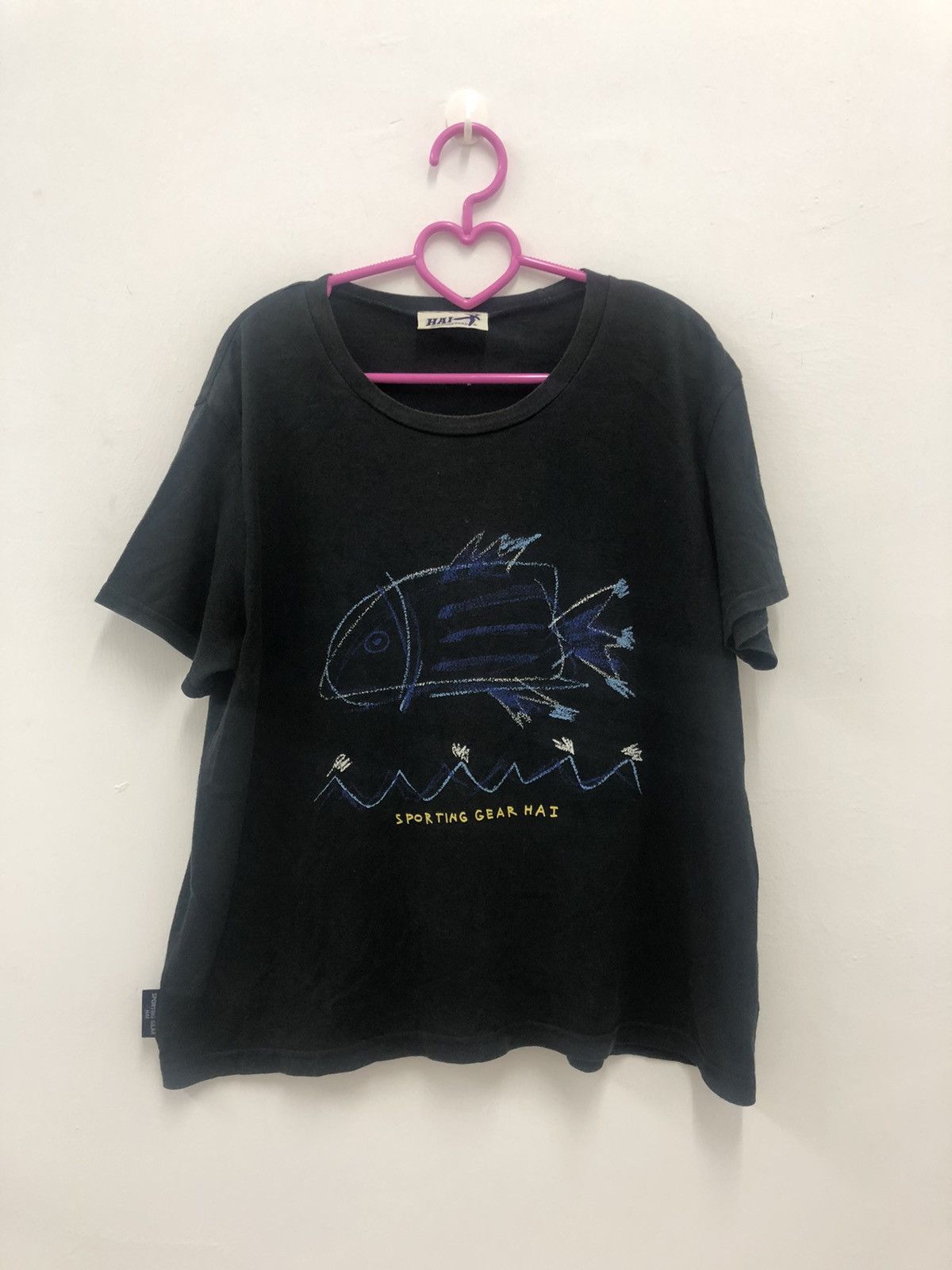 image of Vintage Hai Sporting Gear Issey Miyake Is Japan Shirt in Black, Men's (Size Medium)