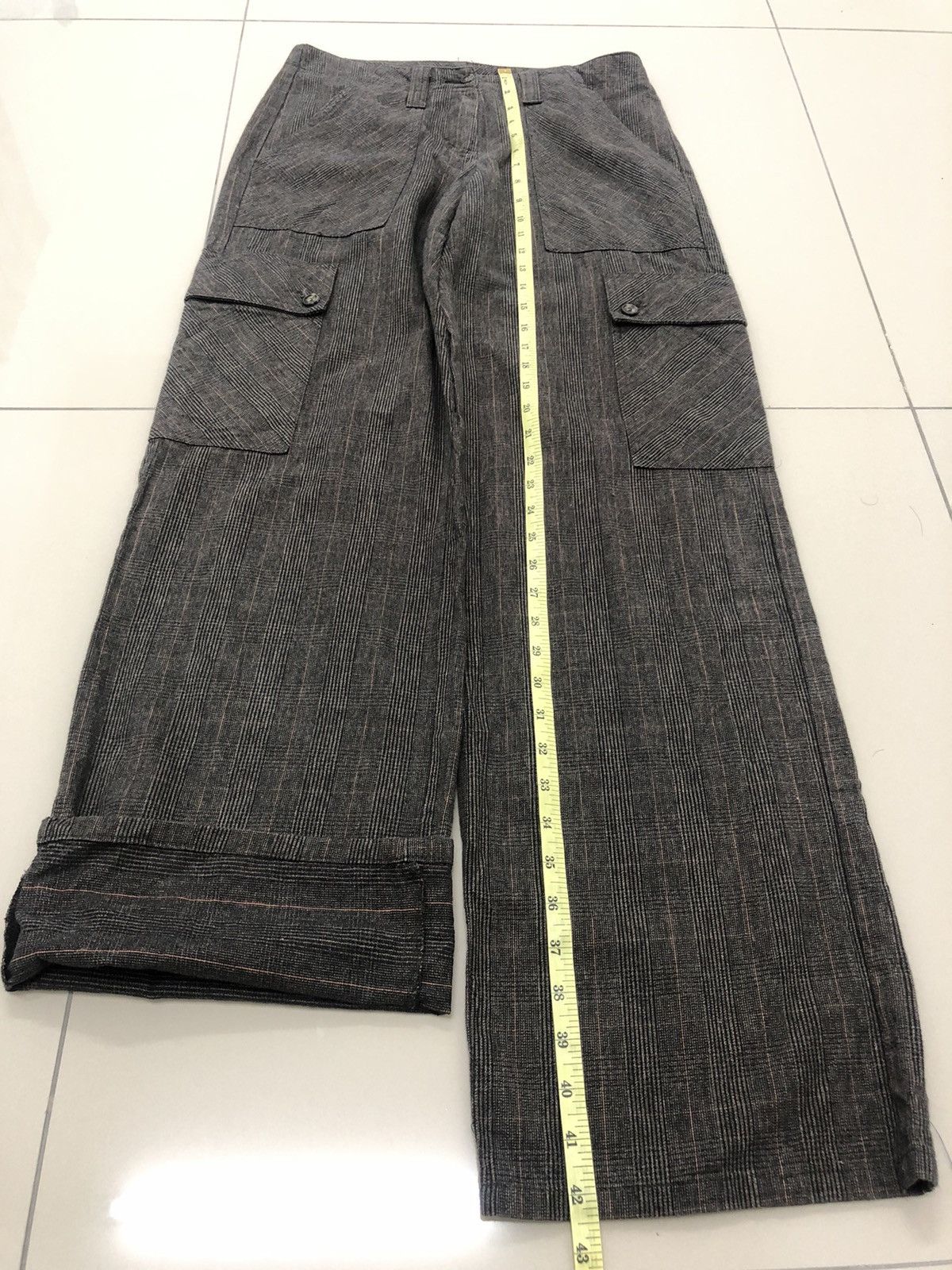 United Colors Of Benetton Rare United Colors of BENETTON Cargo Tactical Pocket Pant Size US 30 / EU 46 - 11 Thumbnail